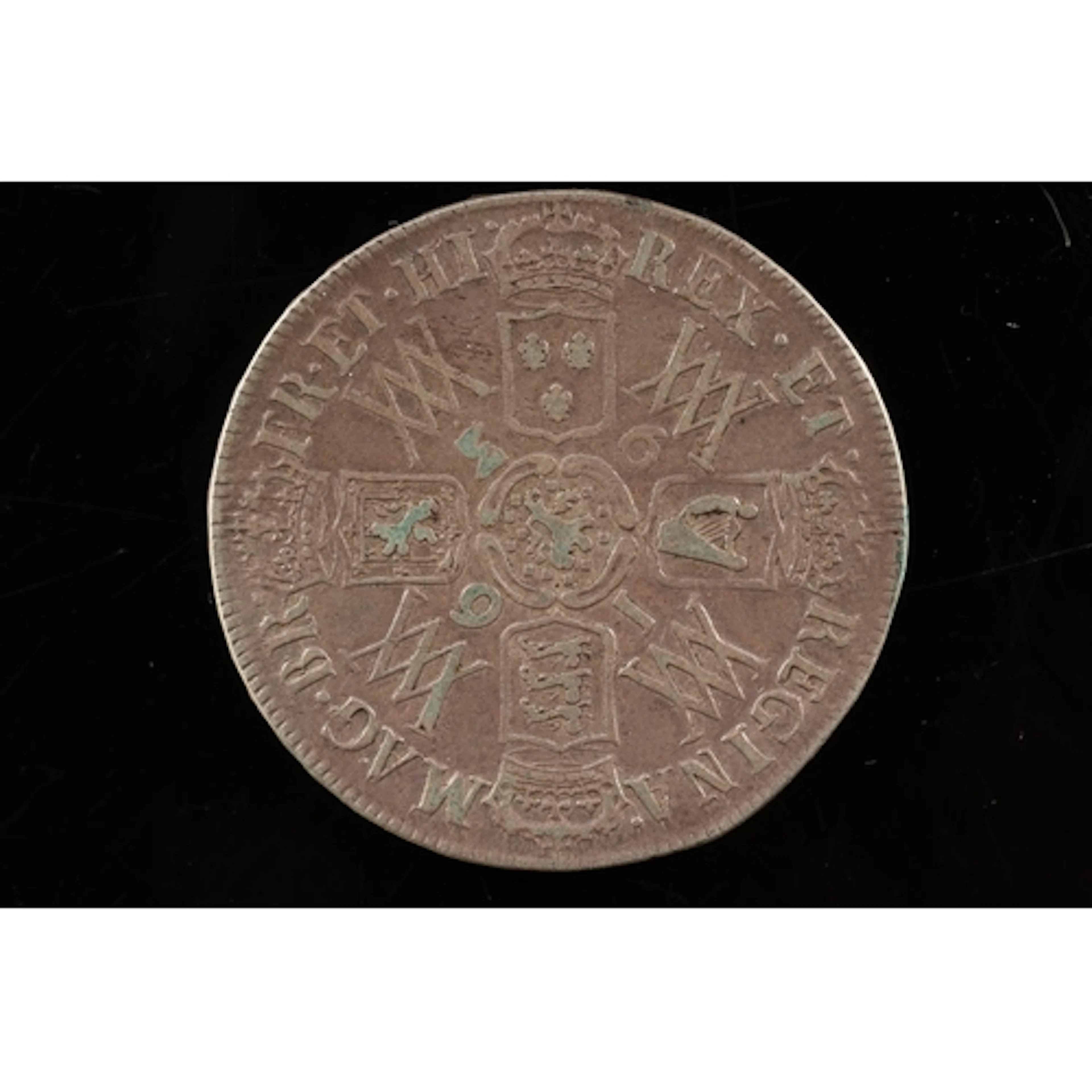 UNITED KINGDOM William and Mary (1689-1694) silver half...