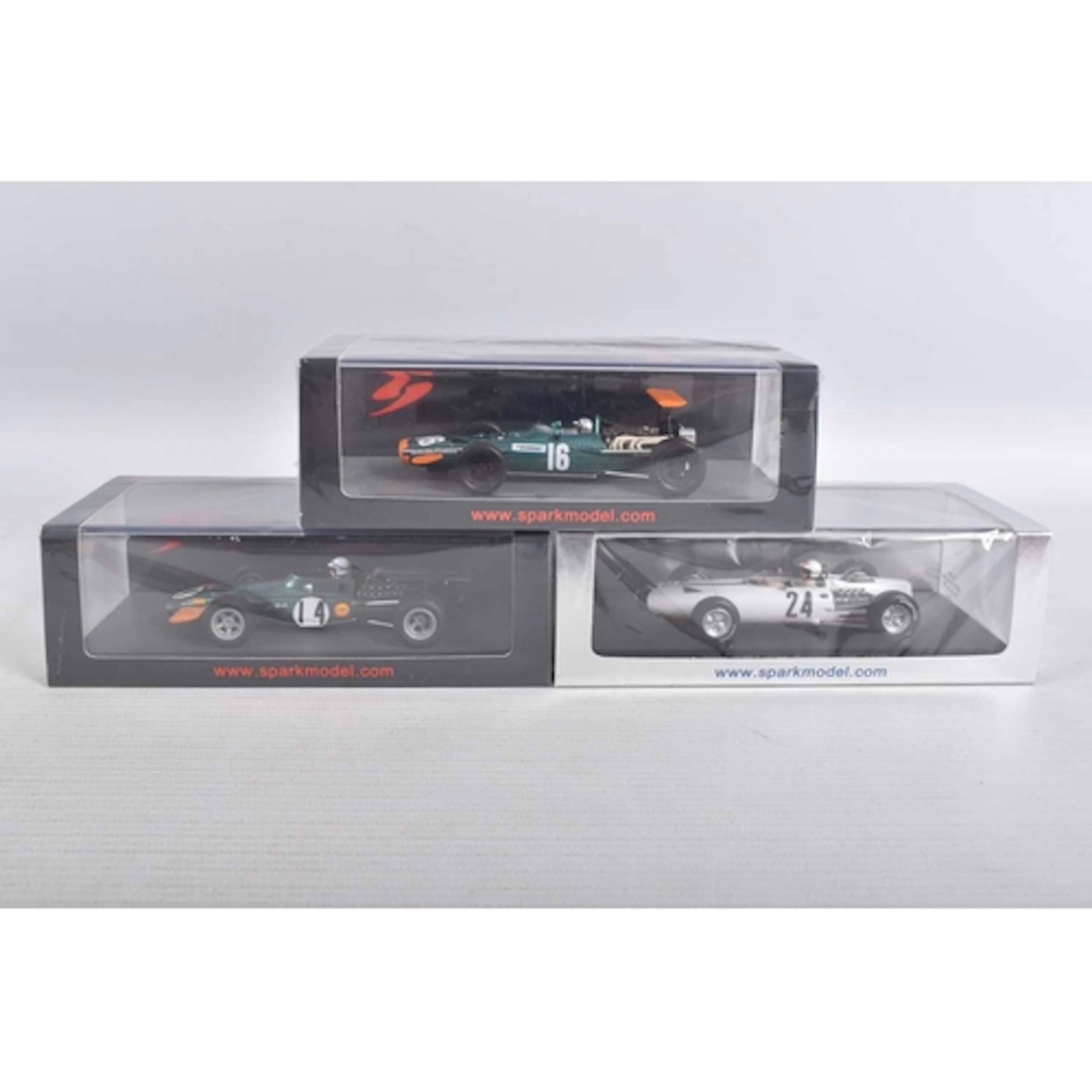 THREE BOXED SEALED MINIMAX SPARK MODEL VEHICLES, to include ...