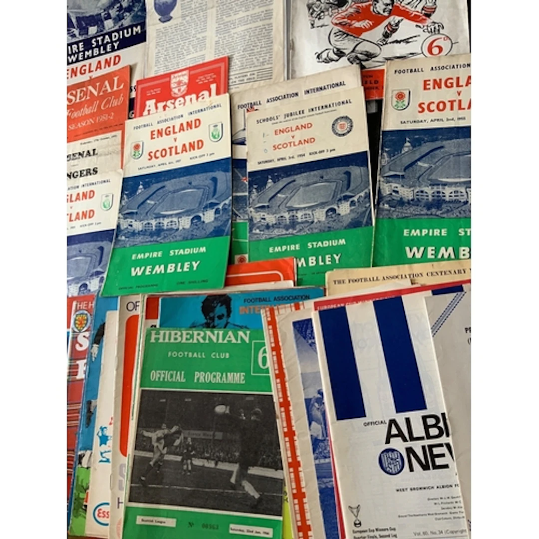 Scottish Football Programmes: From the late 50s onwards to i...
