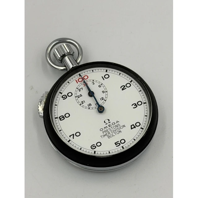An Omega Prestons Timer Division Bolton stopwatch