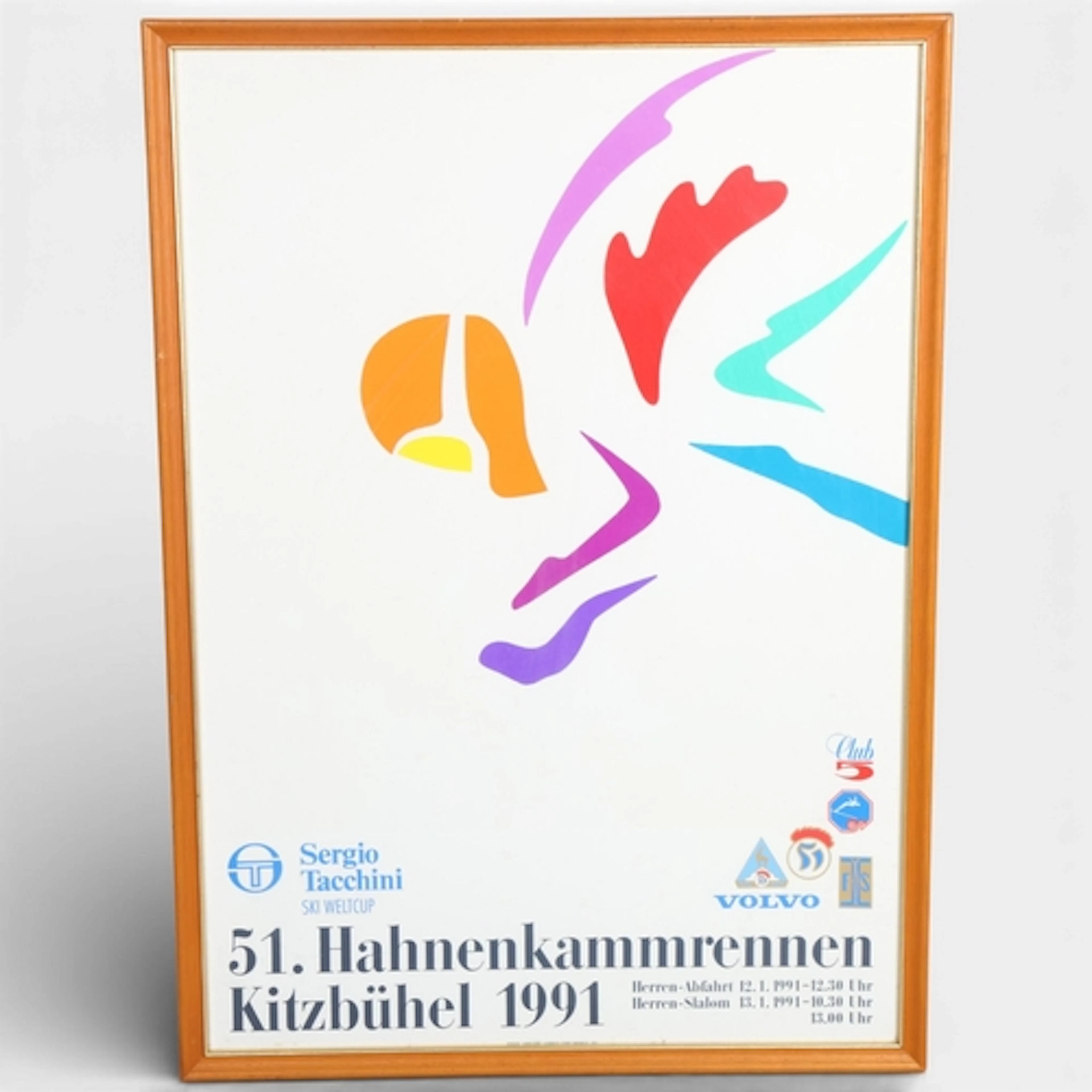 SKI INTEREST - A 51st Kitzbuhel 1991 Hahnenkamm world cup ra...
