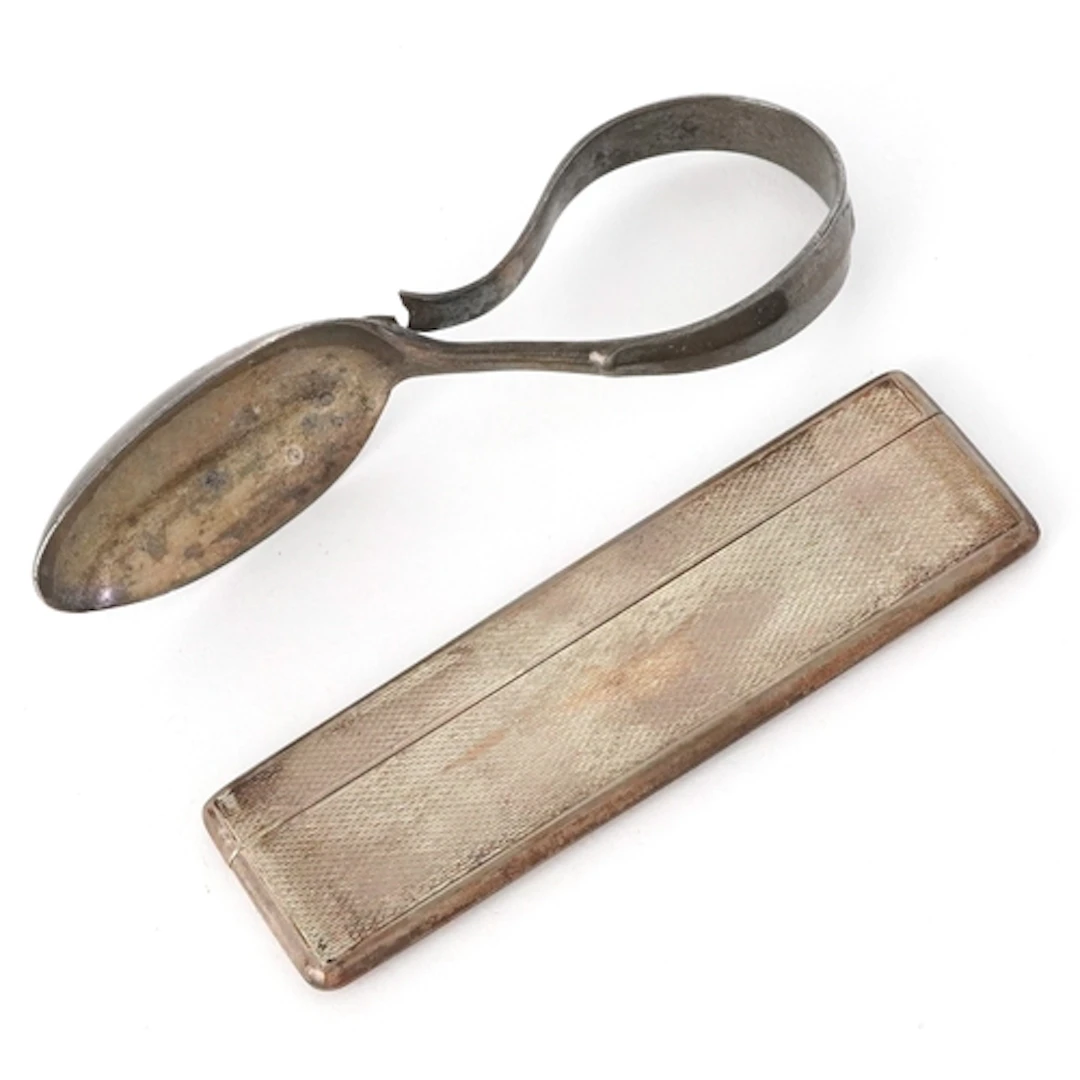 Victorian silver baby's spoon by Goldsmith & Silversmith Com...