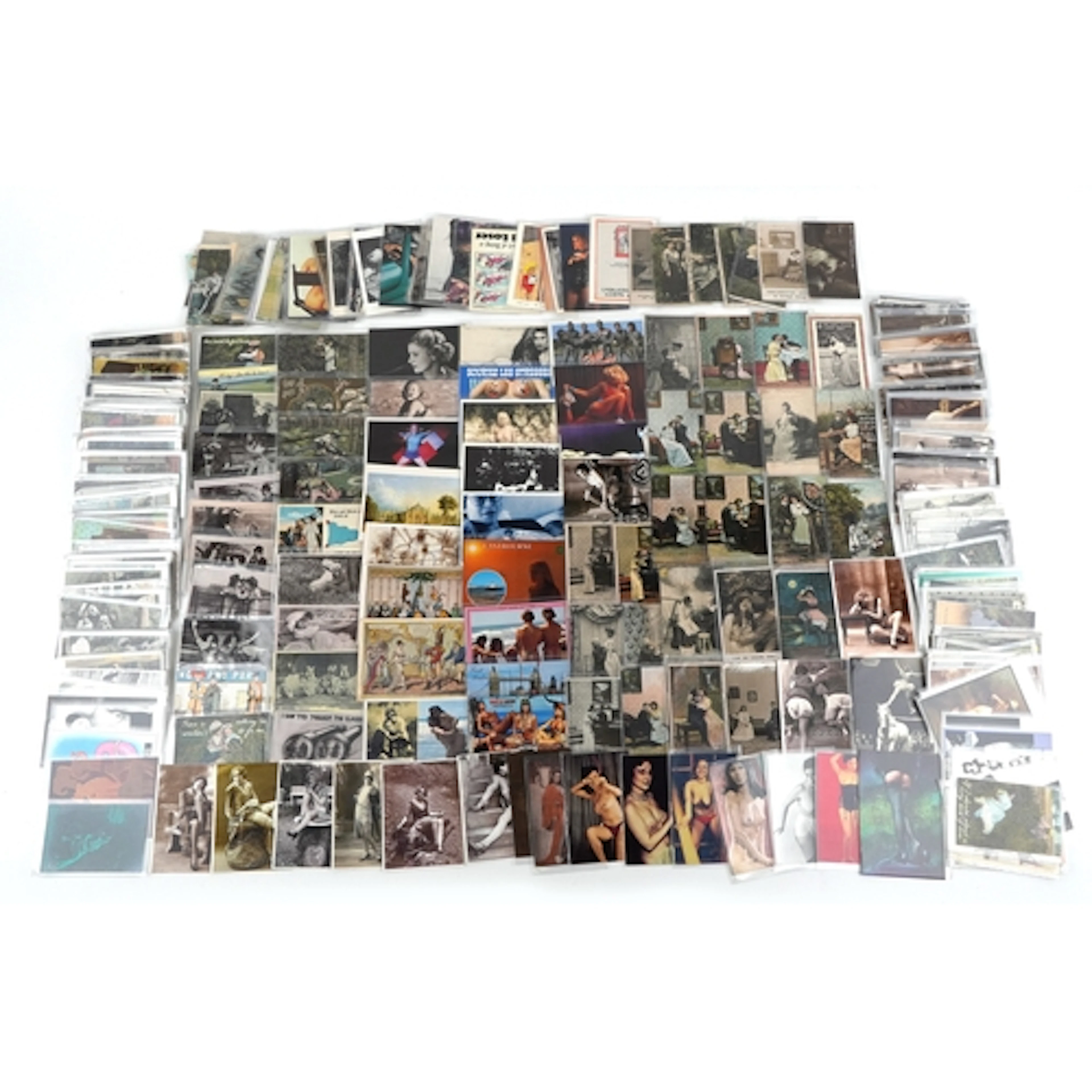Collection of early 20th century and later erotic and humoro...