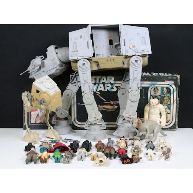 Star Wars - Collection of original Star Wars figures and veh...