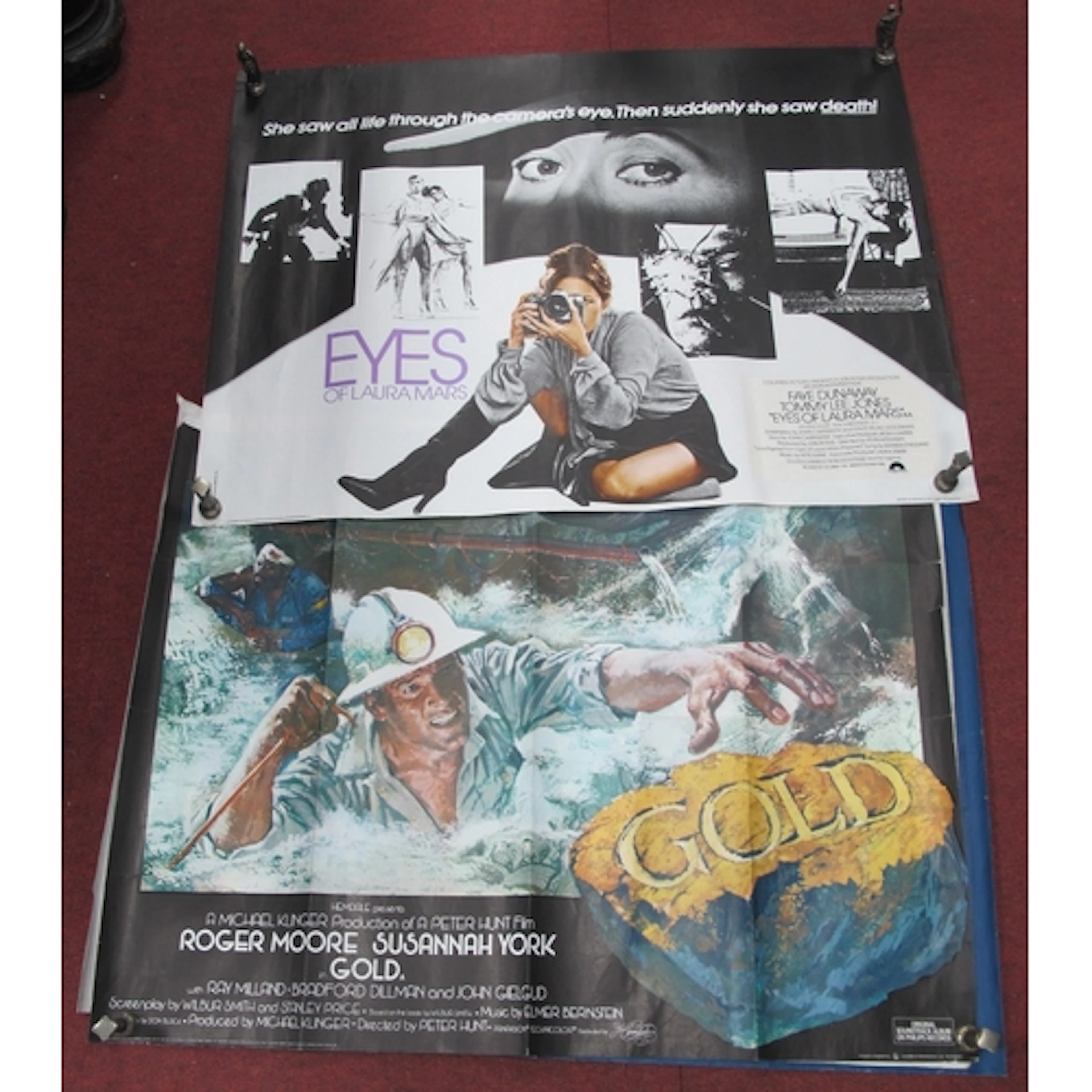Quad Size Film Posters, Eyes of Laura Mars, Coma, 'Cuba' & '...
