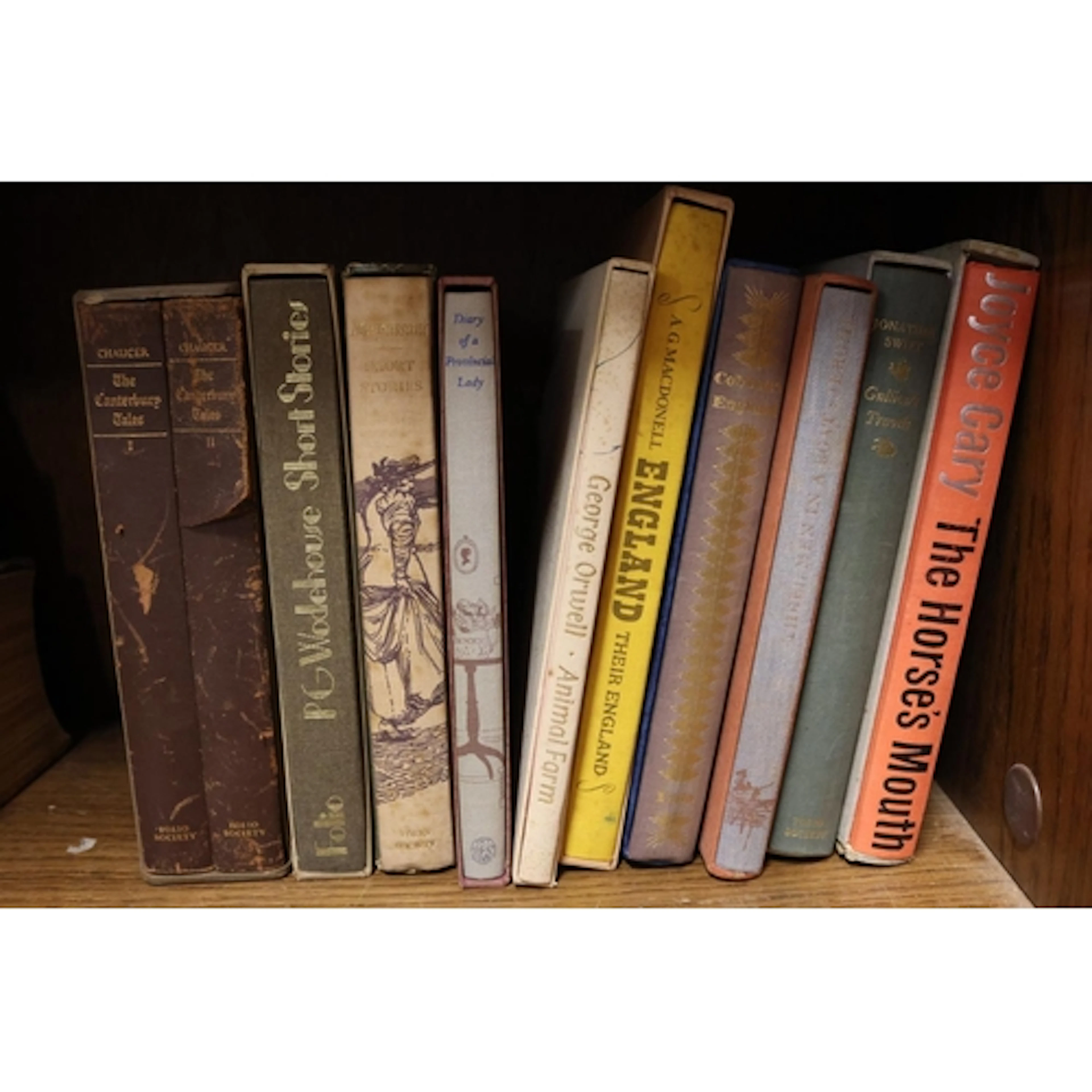 Group of Folio Society books with slip sleeves to include Th...