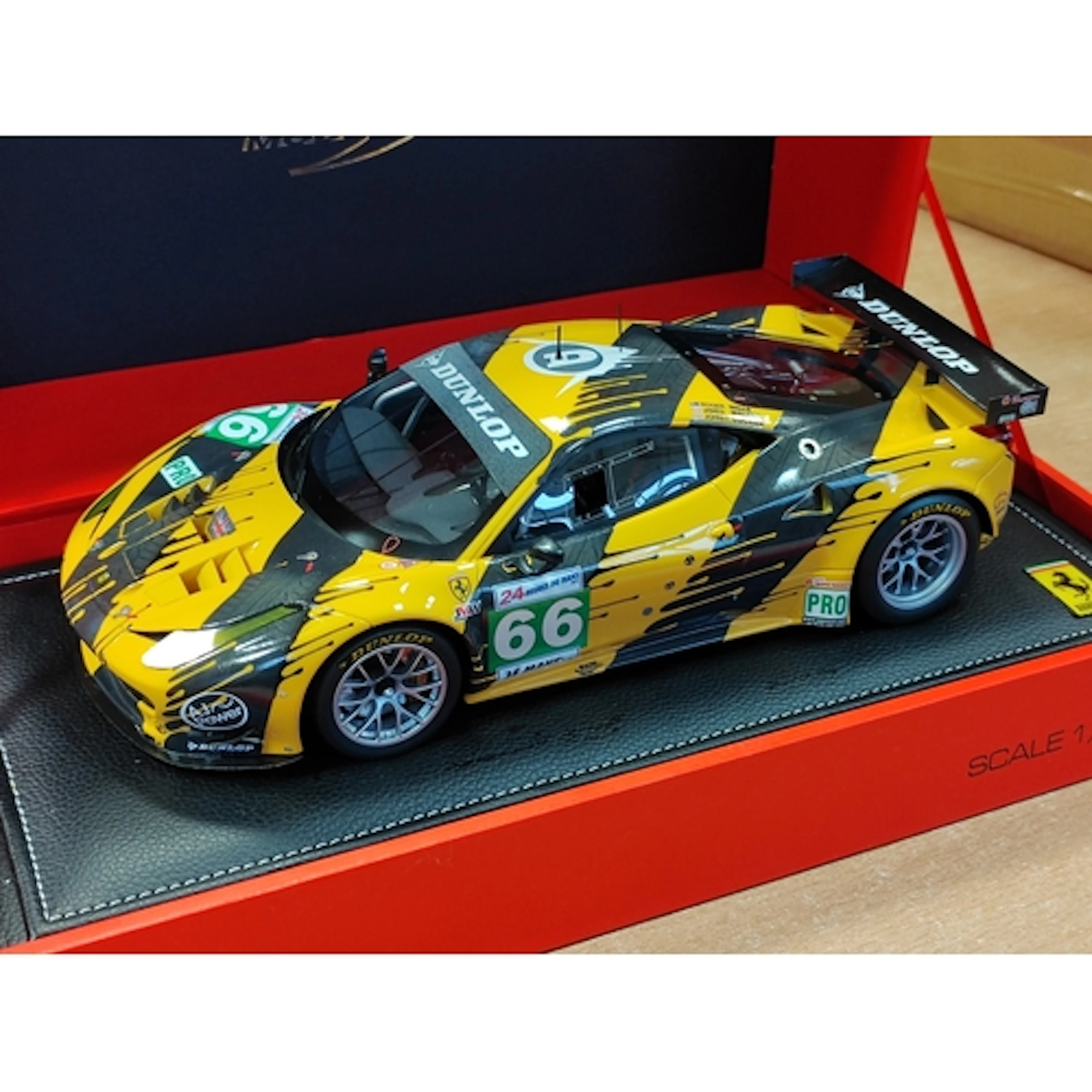 BBR Models. Ferrari 458 Italia GT2 GTE Pro 24h Le Mans 2012,...