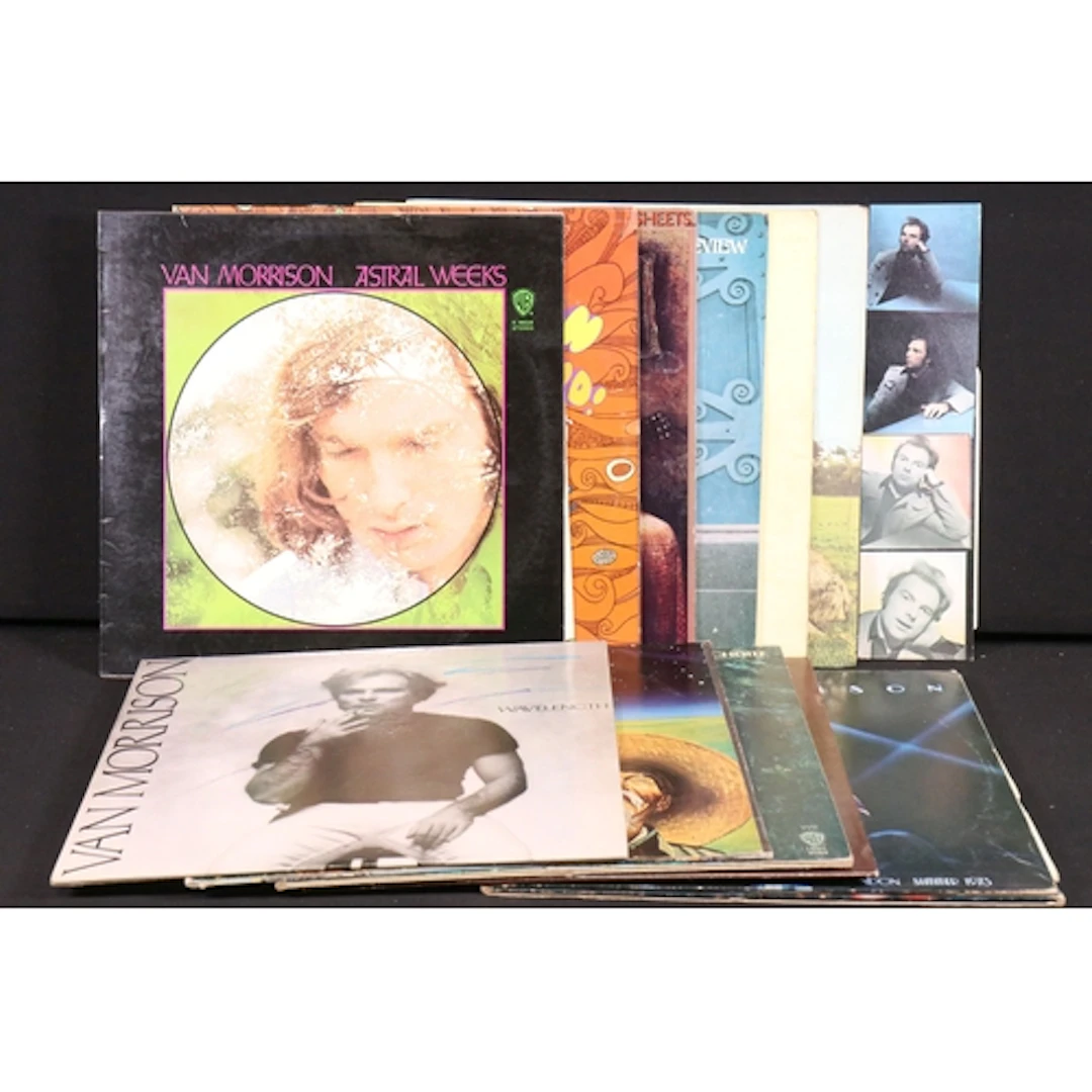 Vinyl - 13 Van Morrison LP’s to include: Astral Weeks, Blowi...