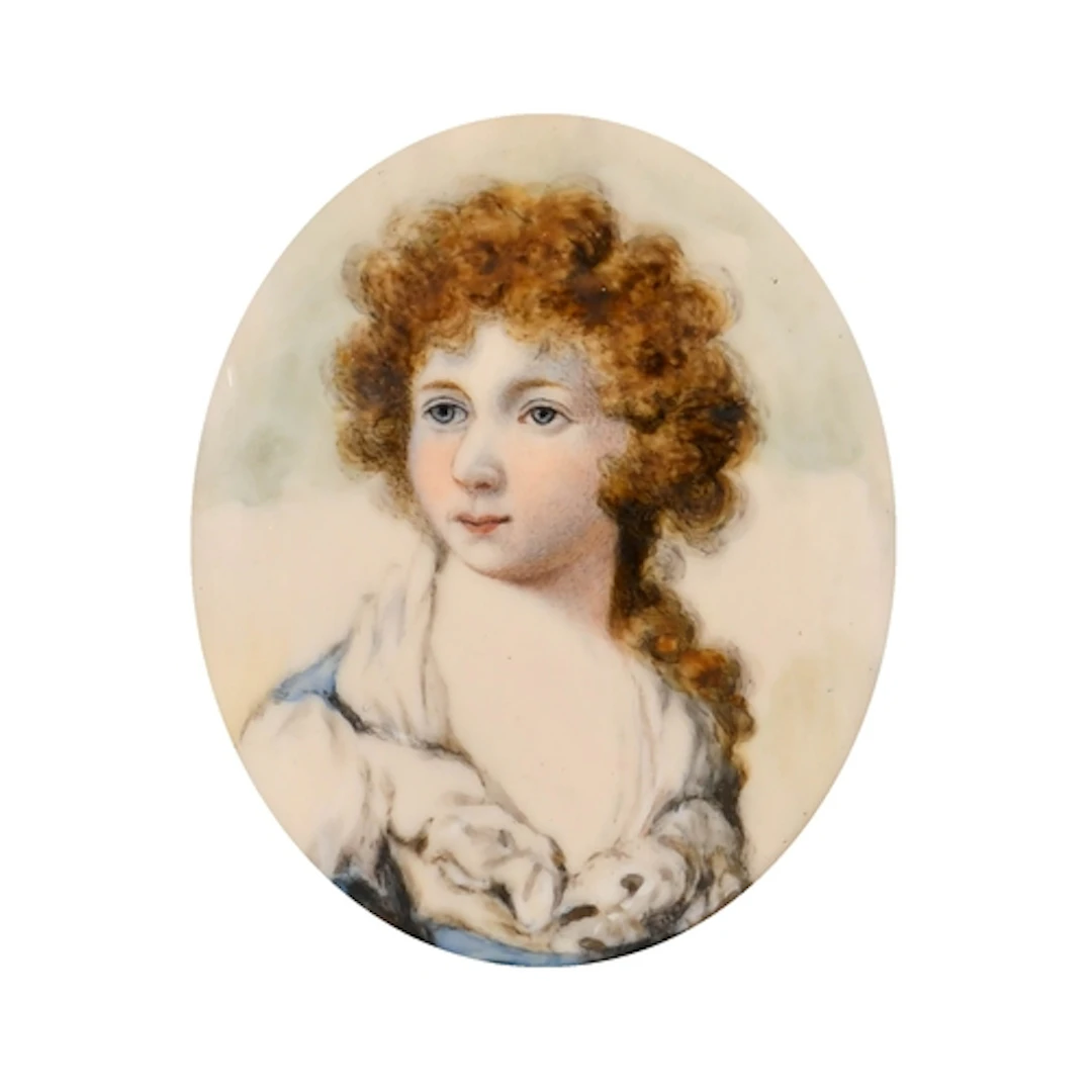 After Joshua Reynolds (1723-1792) British. Portrait of a Lad...