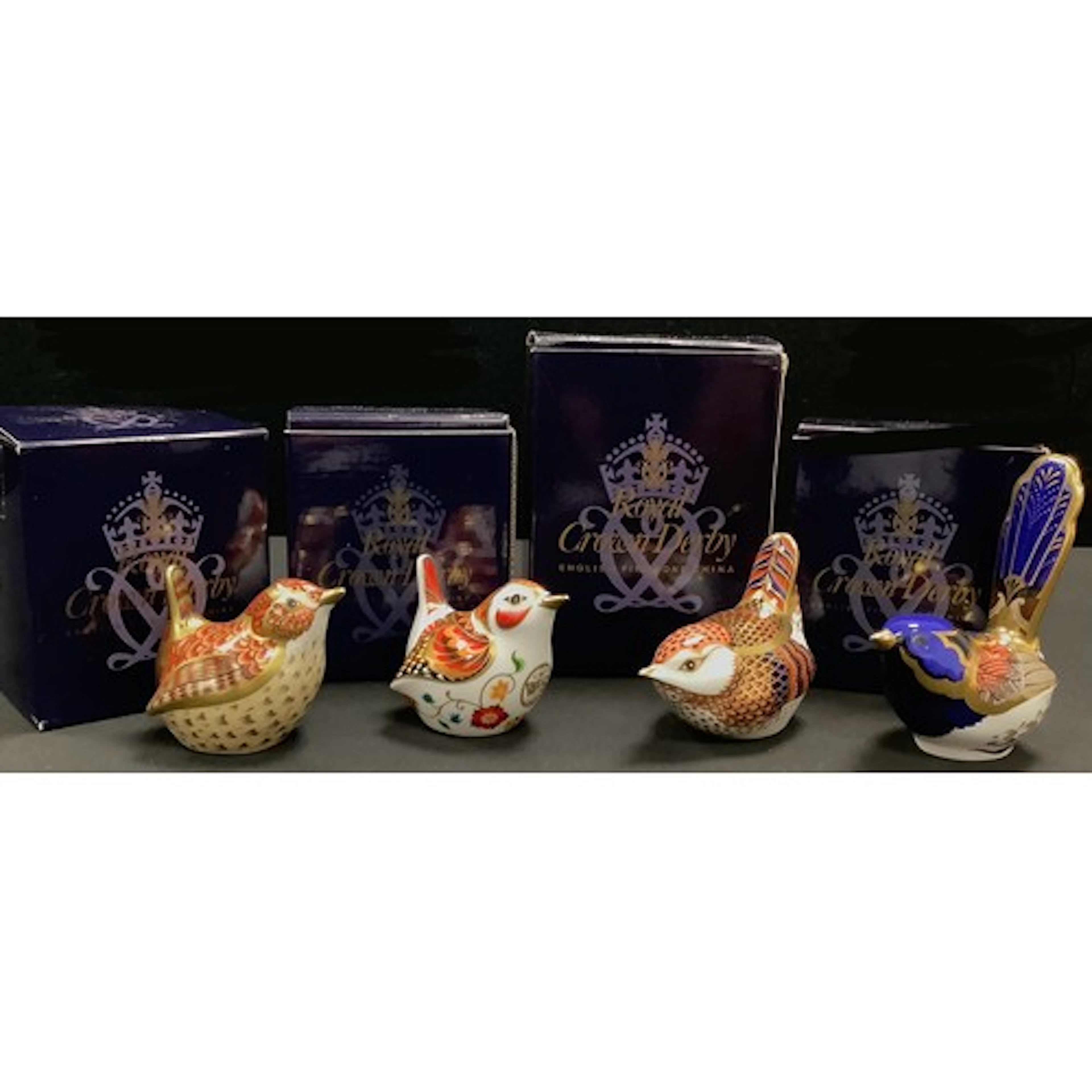 A Royal Crown Derby paperweight, The William Shakespeare Wre...