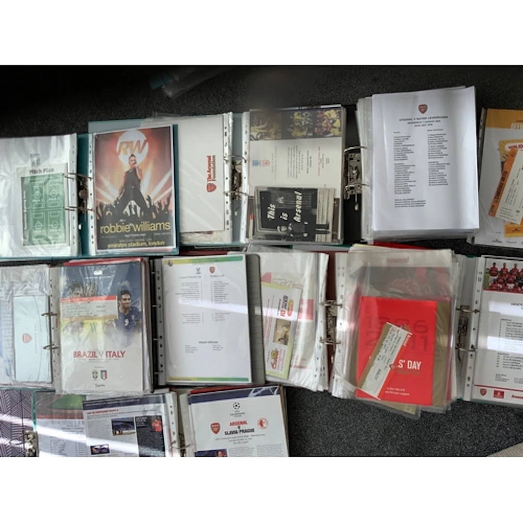 Arsenal Home Reserve Youth + Team Sheet Football Programmes:...