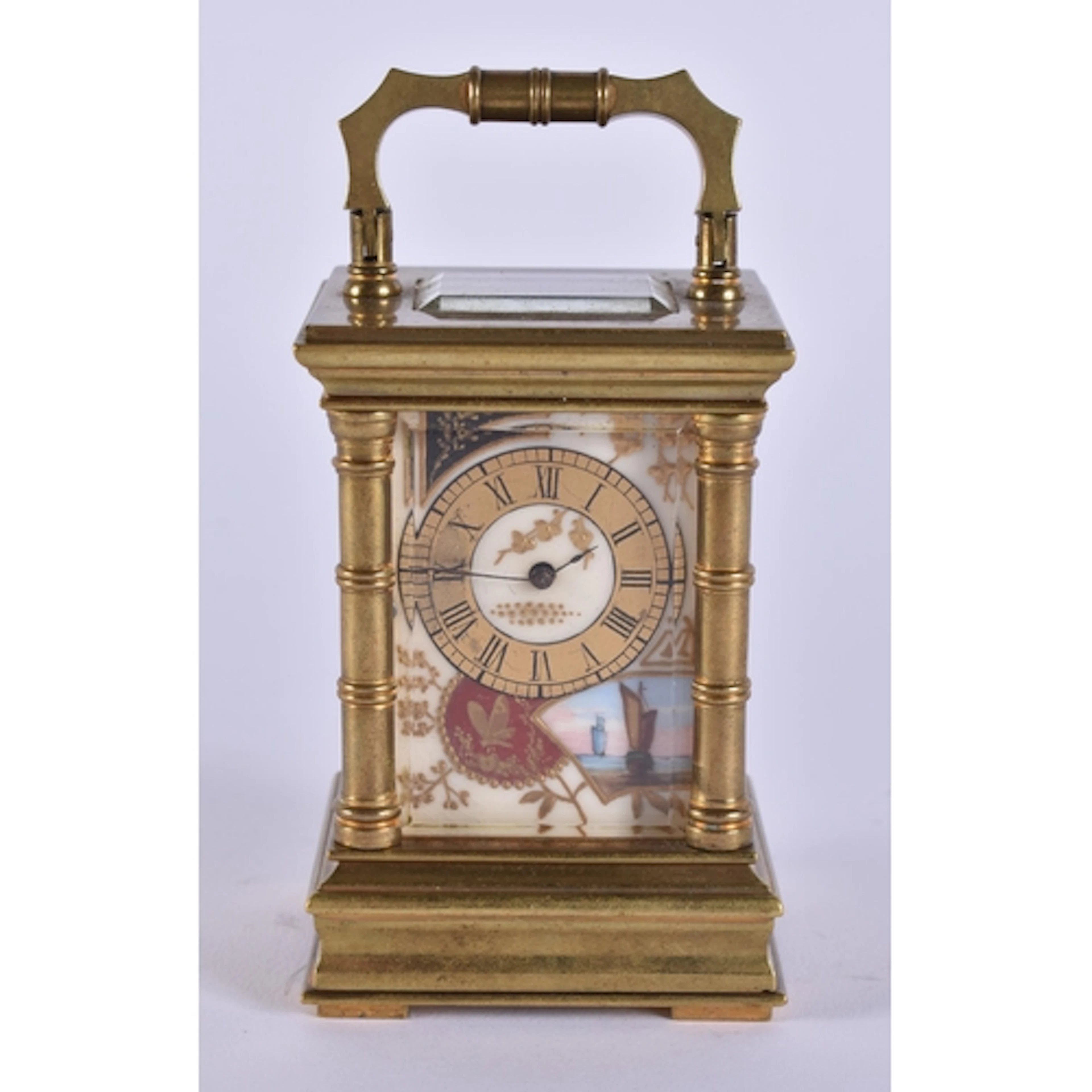 A MINIATURE 19TH CENTURY FRENCH AESTHETIC MOVEMENT PORCELAIN...
