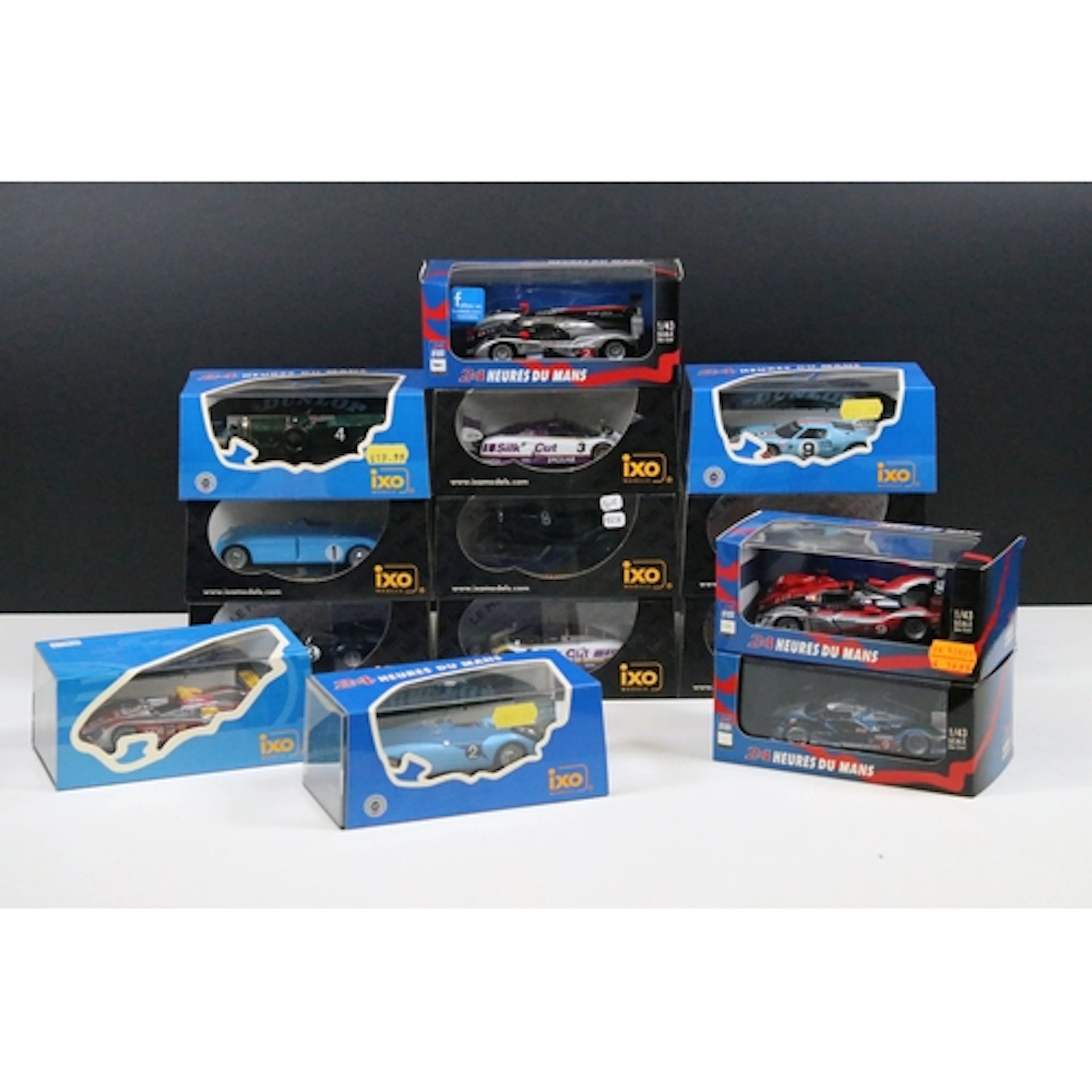 14 Boxed / cased Ixo Models diecast models to include 24 Heu...