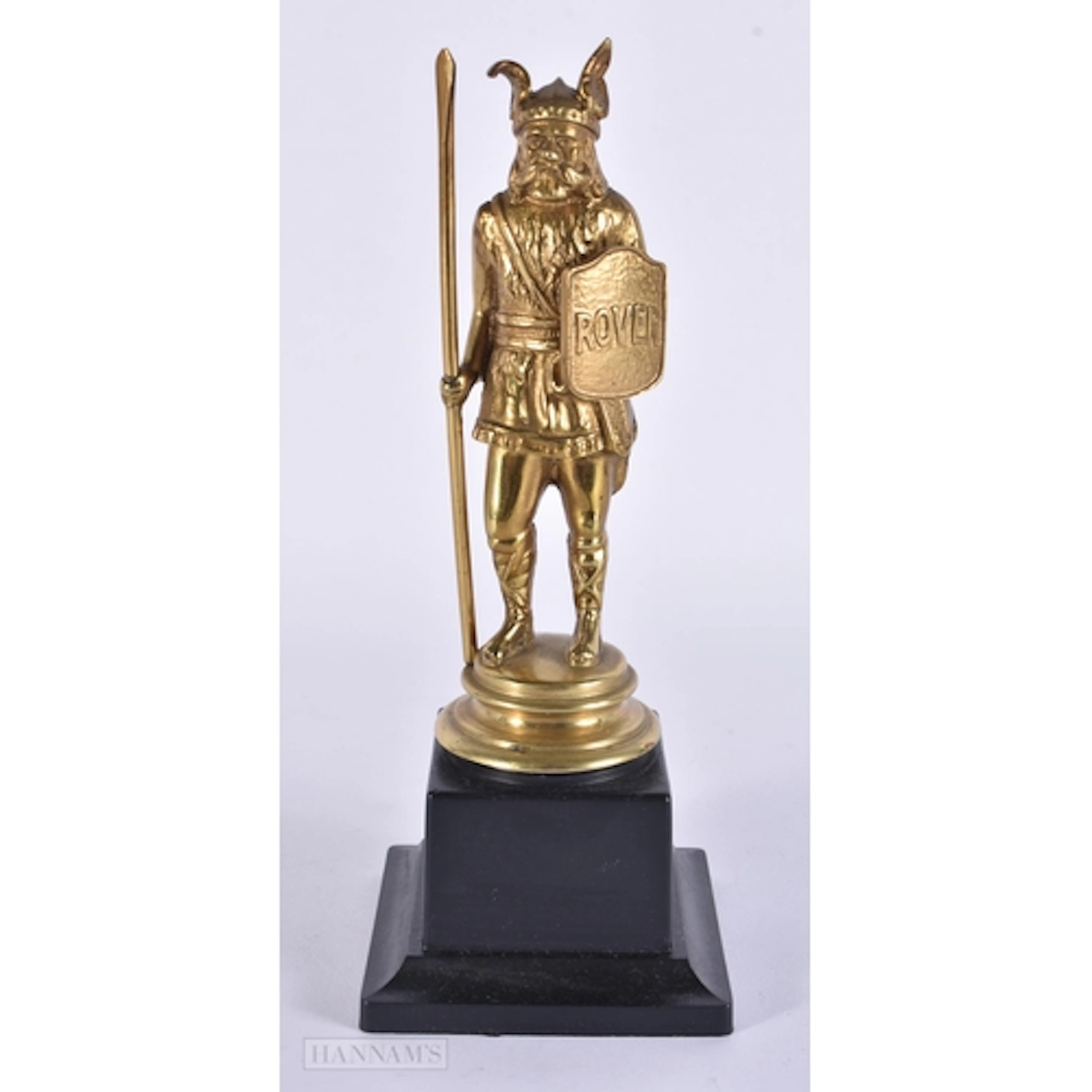 A ROVER VIKING HOOD CAR MASCOT. 20 cm high.