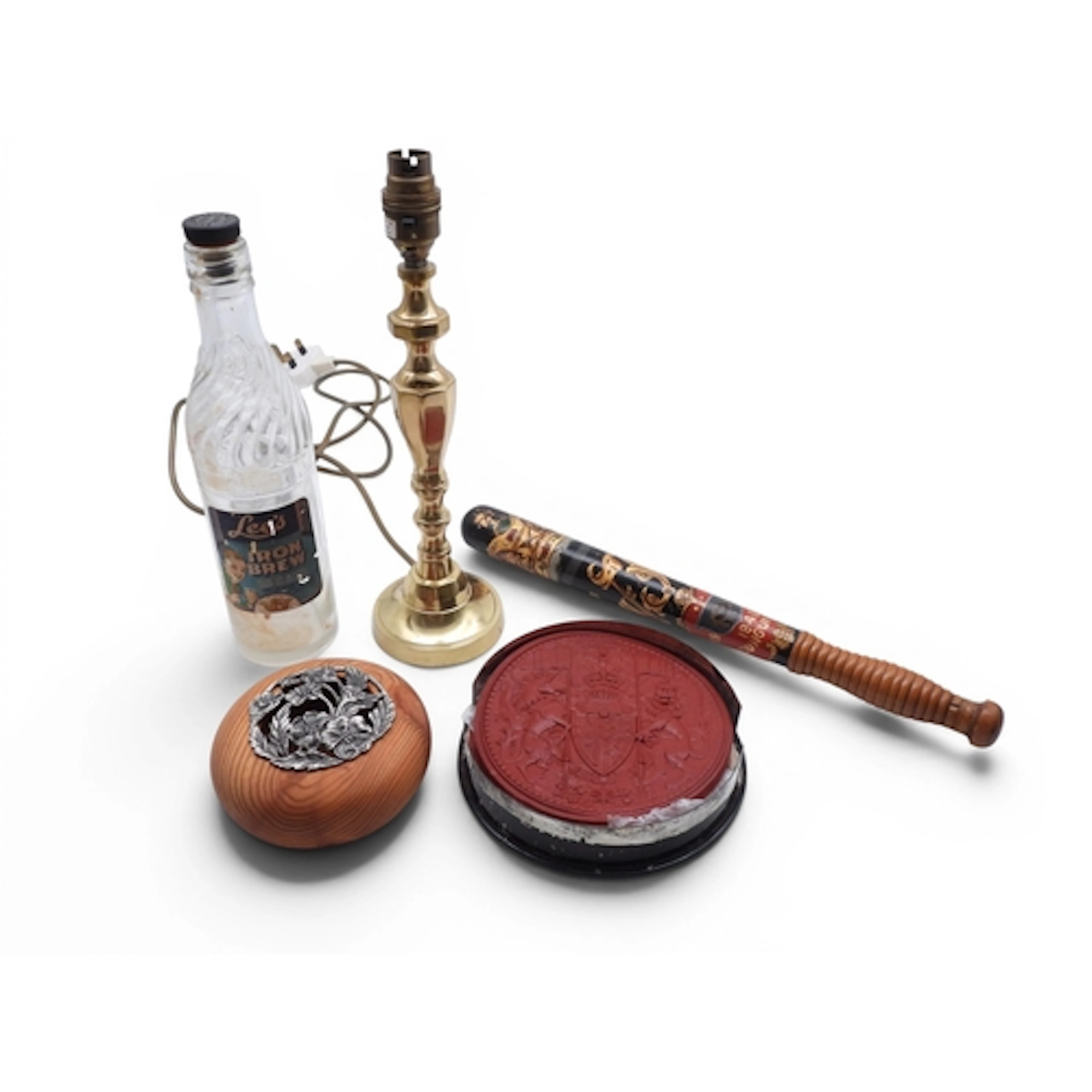 A red wax Great Seal of Scotland and an Edward VII Great Sea...