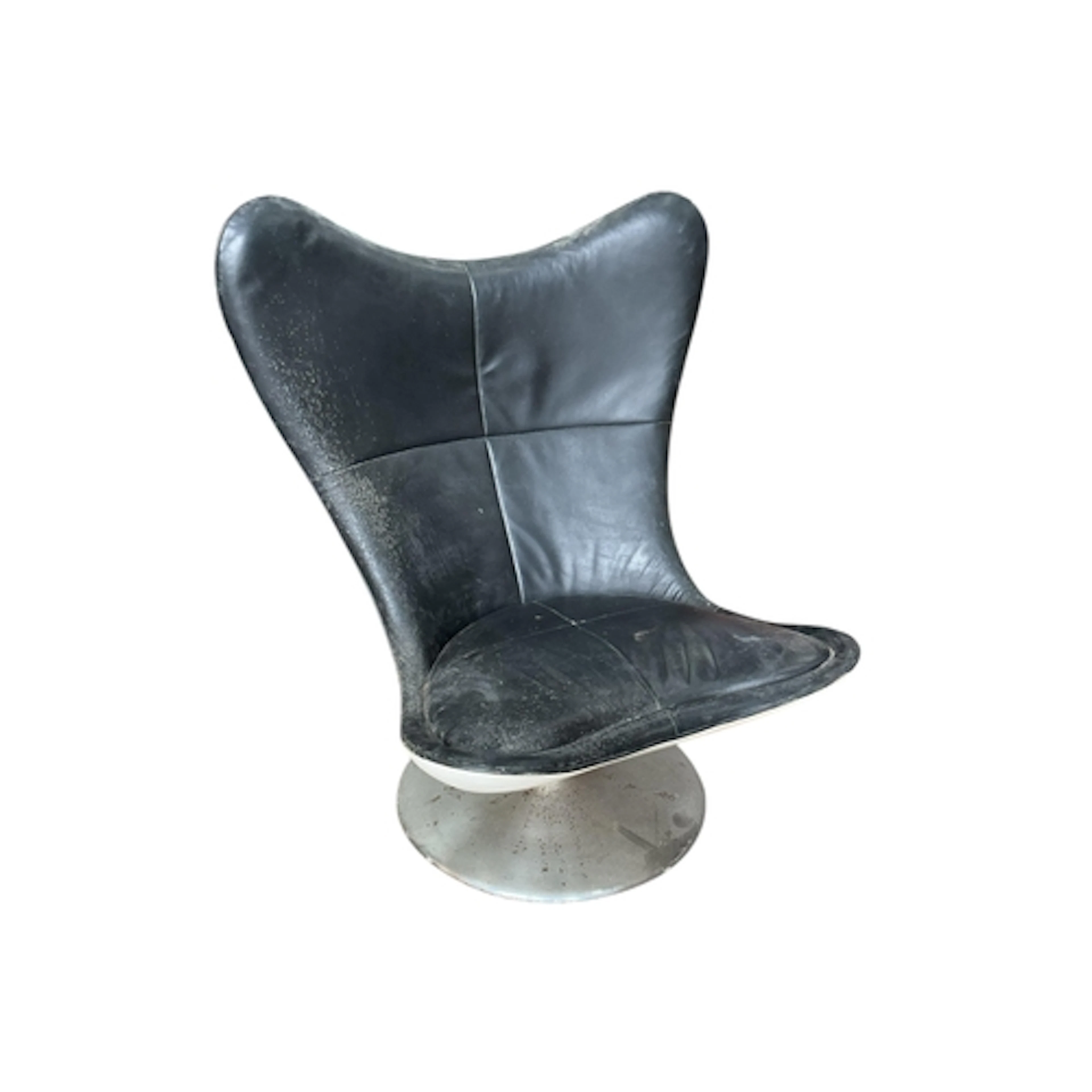 A Terence Conran 'egg' chair, width 90cm, depth 70cm, height...