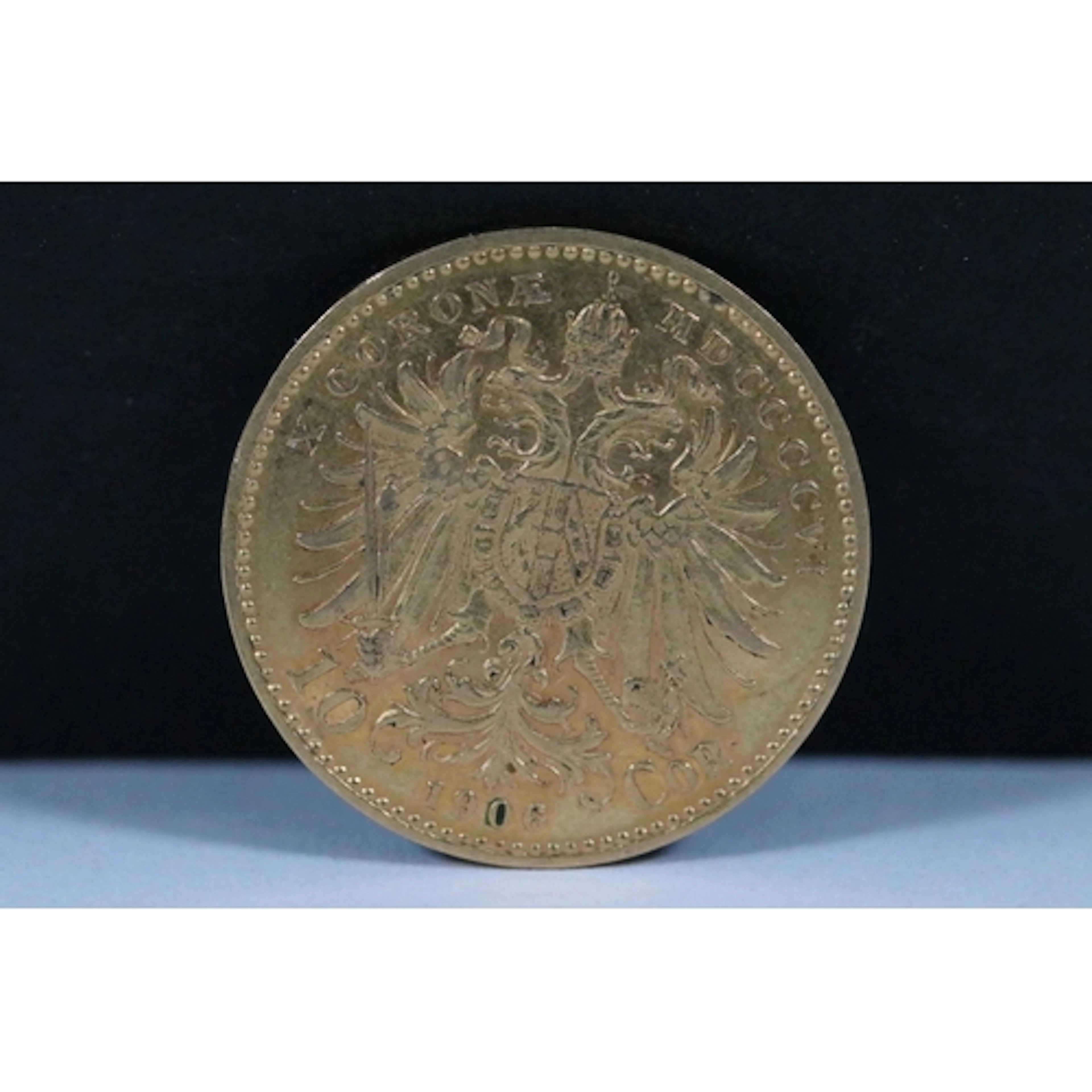 A 10 corona Austro-Hungarian Empire Franz Joseph I (Laurel 1...
