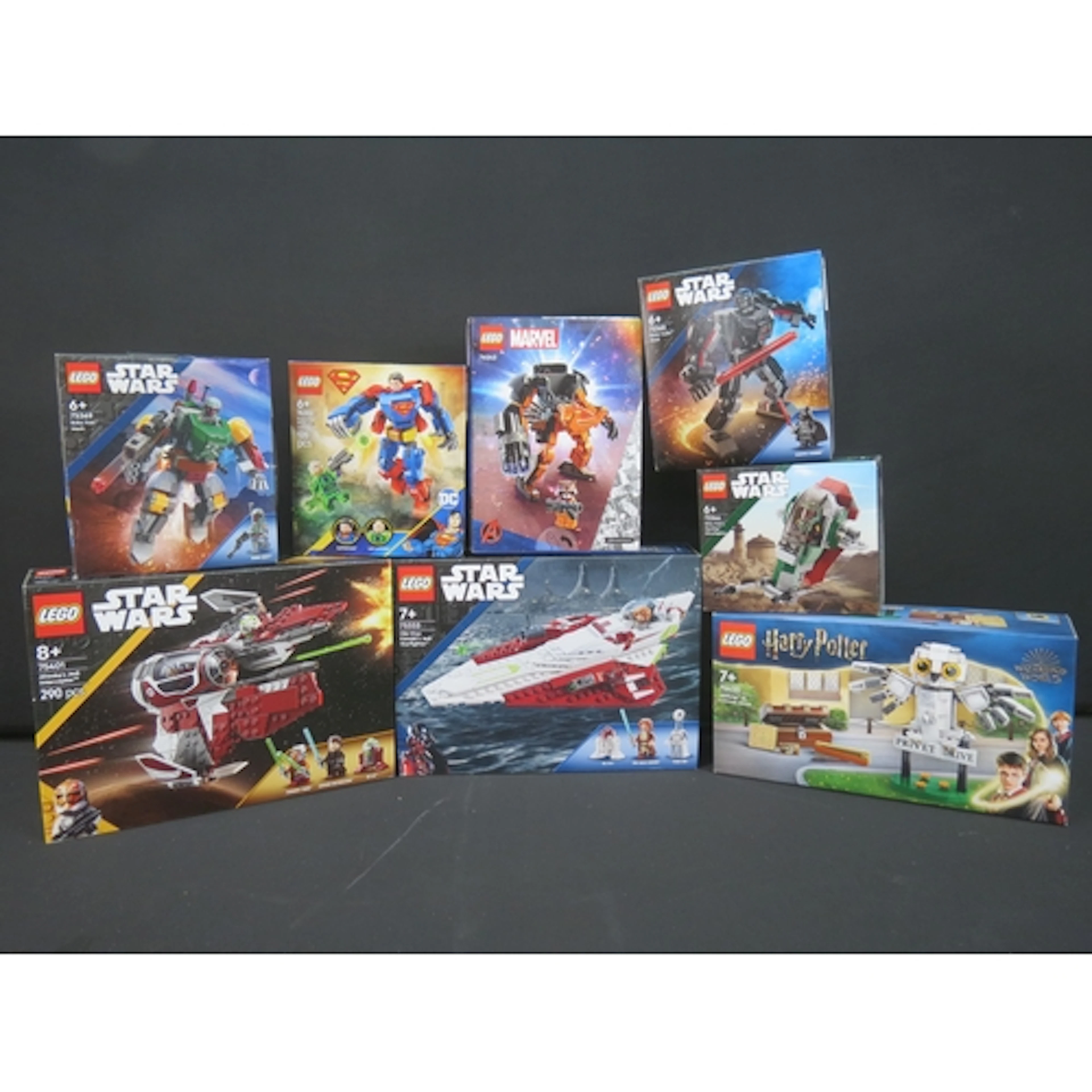 Lego - Eight boxed TV & Film related sets to include 5 x Sta...