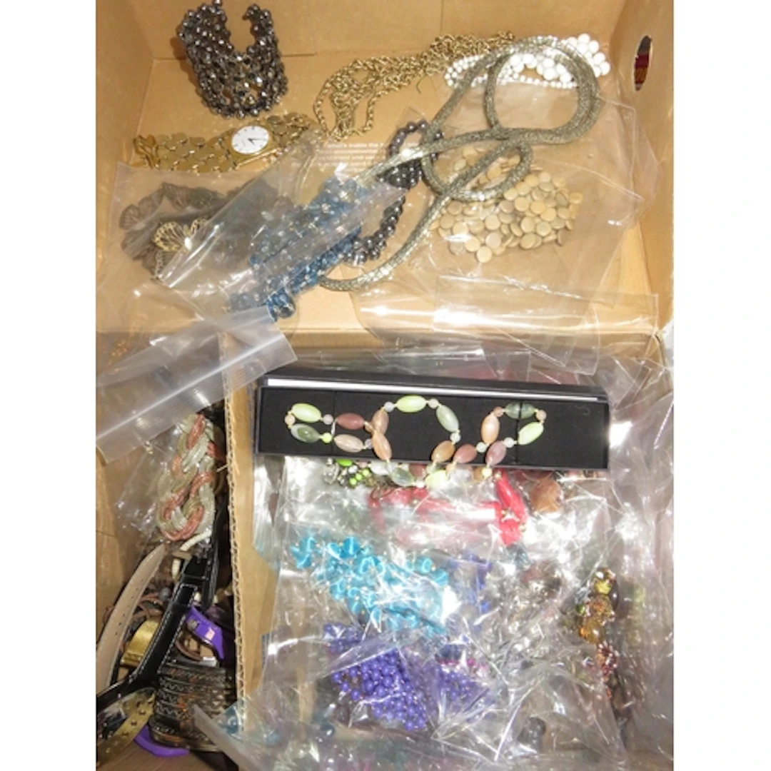 Quantity of various costume jewellery and watches
