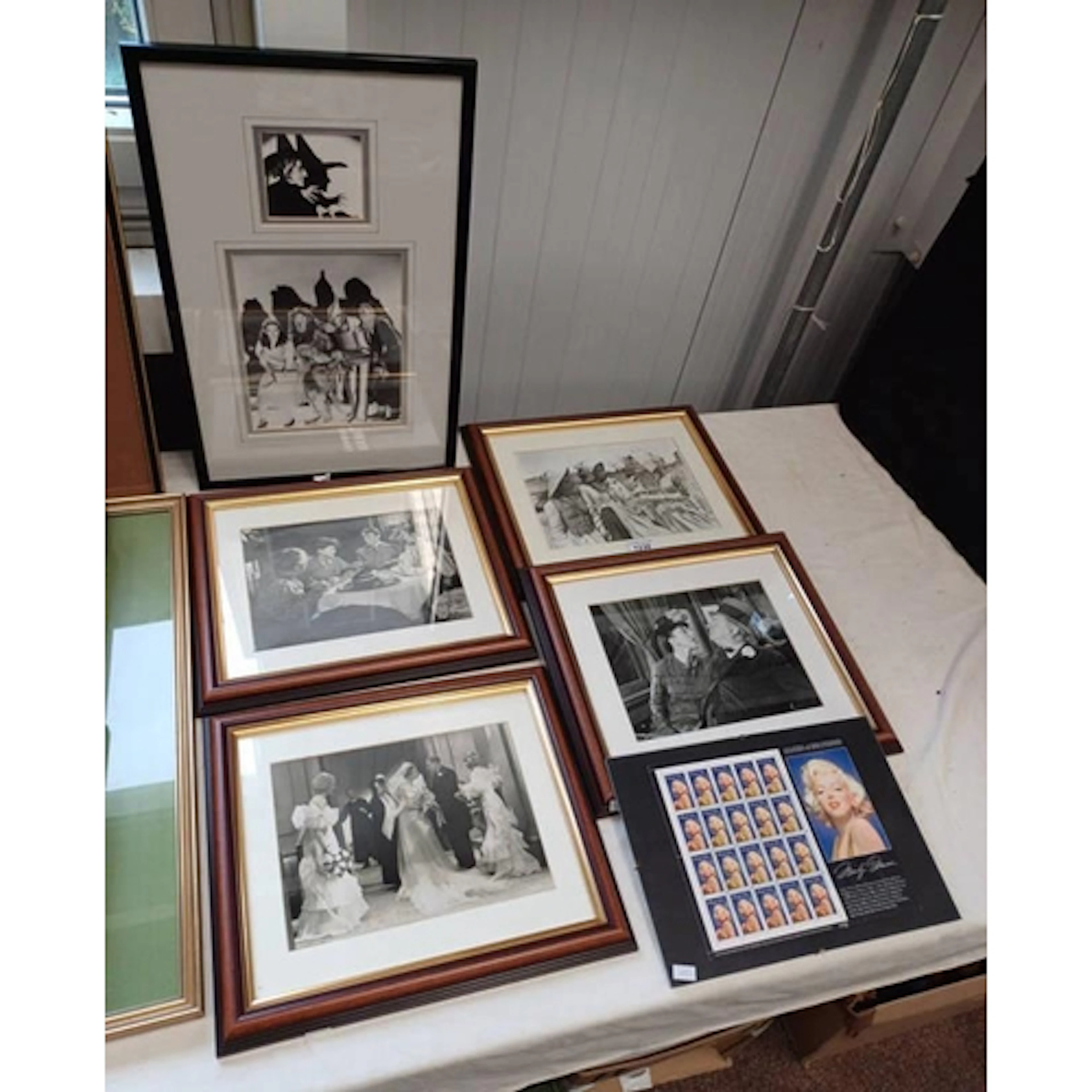 FRAMED PHOTOGRAPHS FROM THE WIZARD OF OZ & OTHER AMERICAN MO...