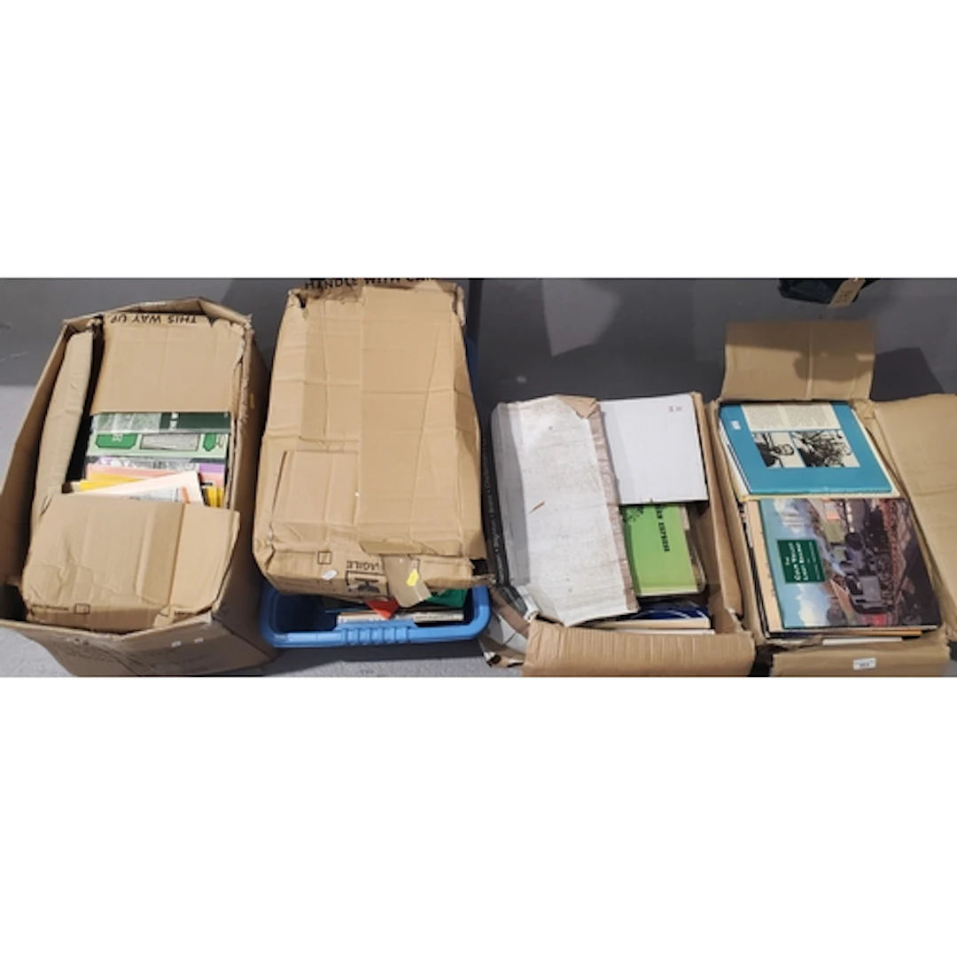 Five boxes of Railway Books including GWR interest (R6)