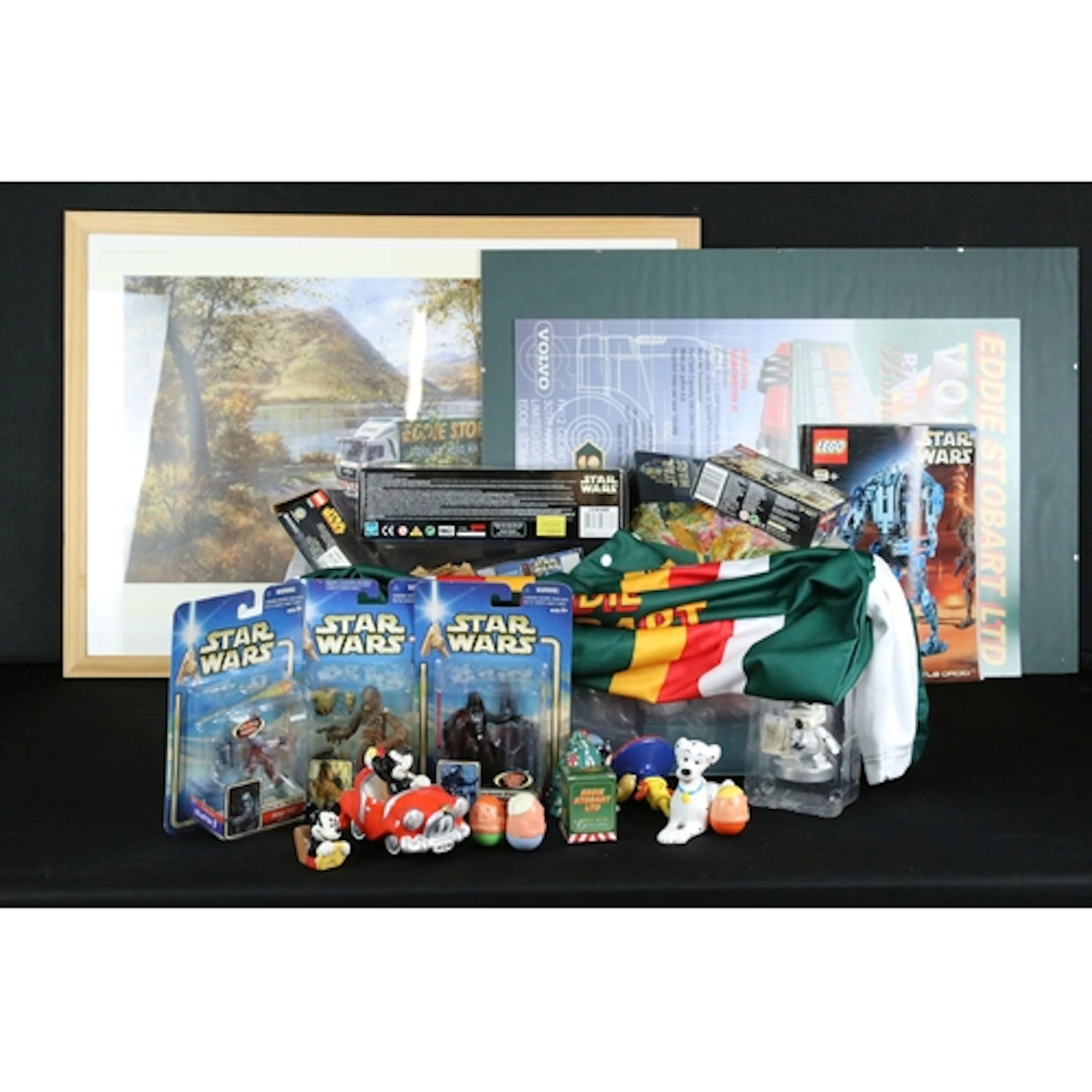 Collection of mixed items, to include: Eddie Stobart related...