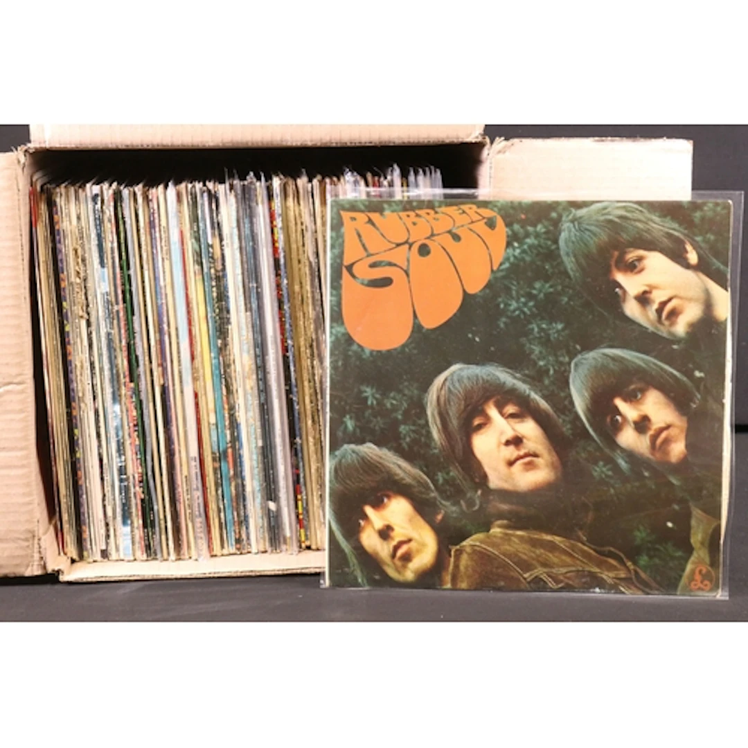 Vinyl - Over 80 Rock & Pop LPs and 7 12" singles to include ...