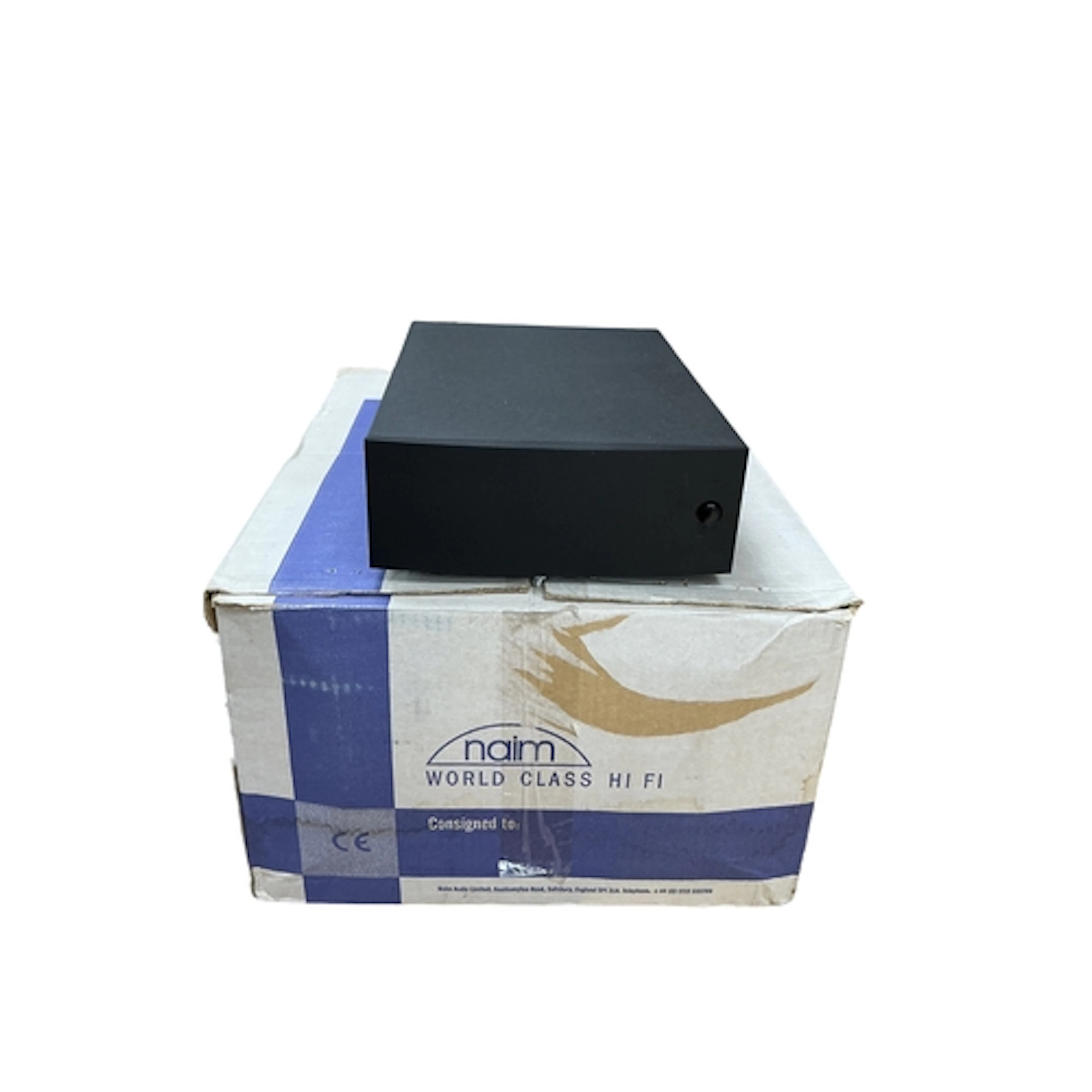 A boxed Naim NAPSA Armageddon HiFi power supply, intended fo...