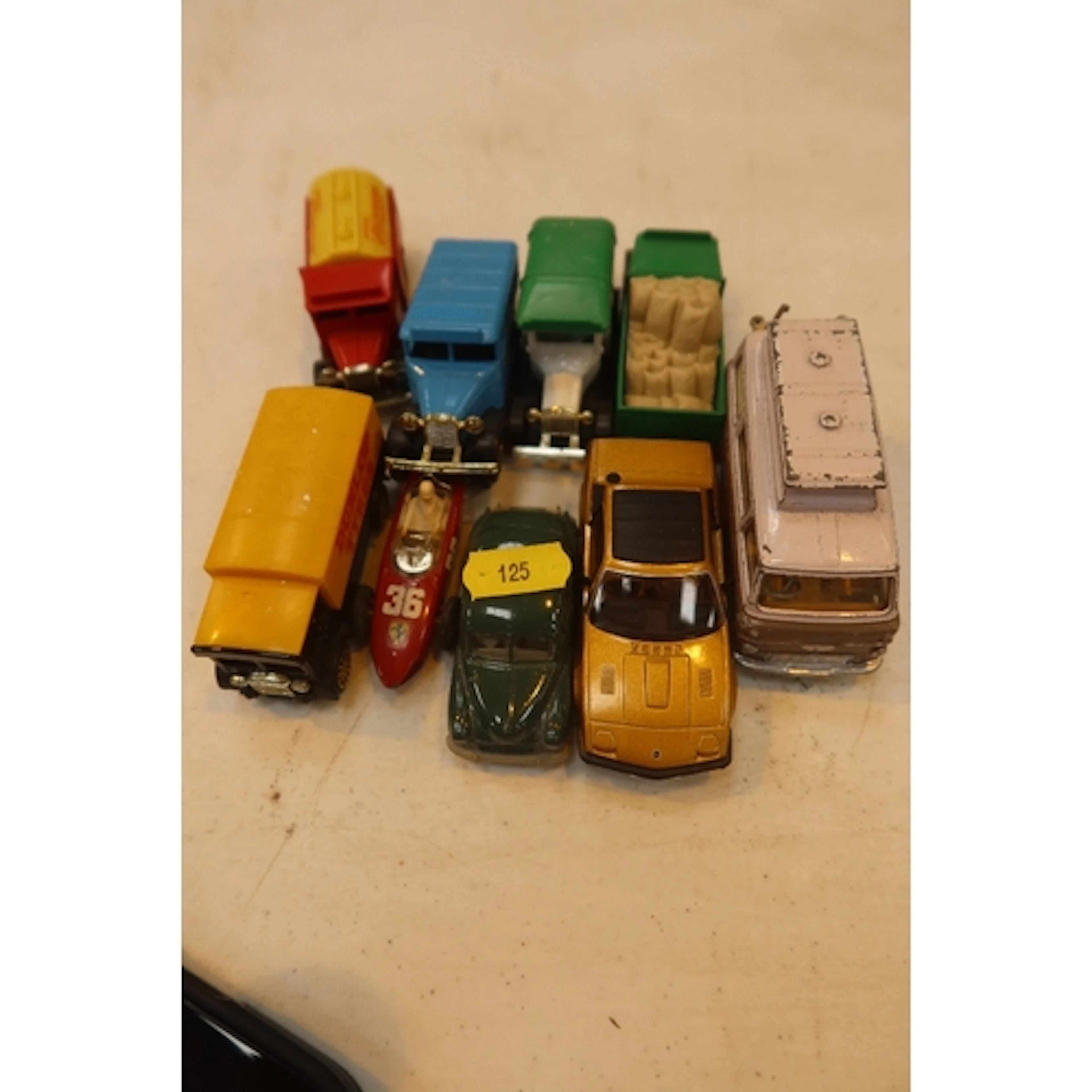 9 Various Cars and Vans