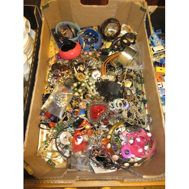 Box of Costume Jewellery