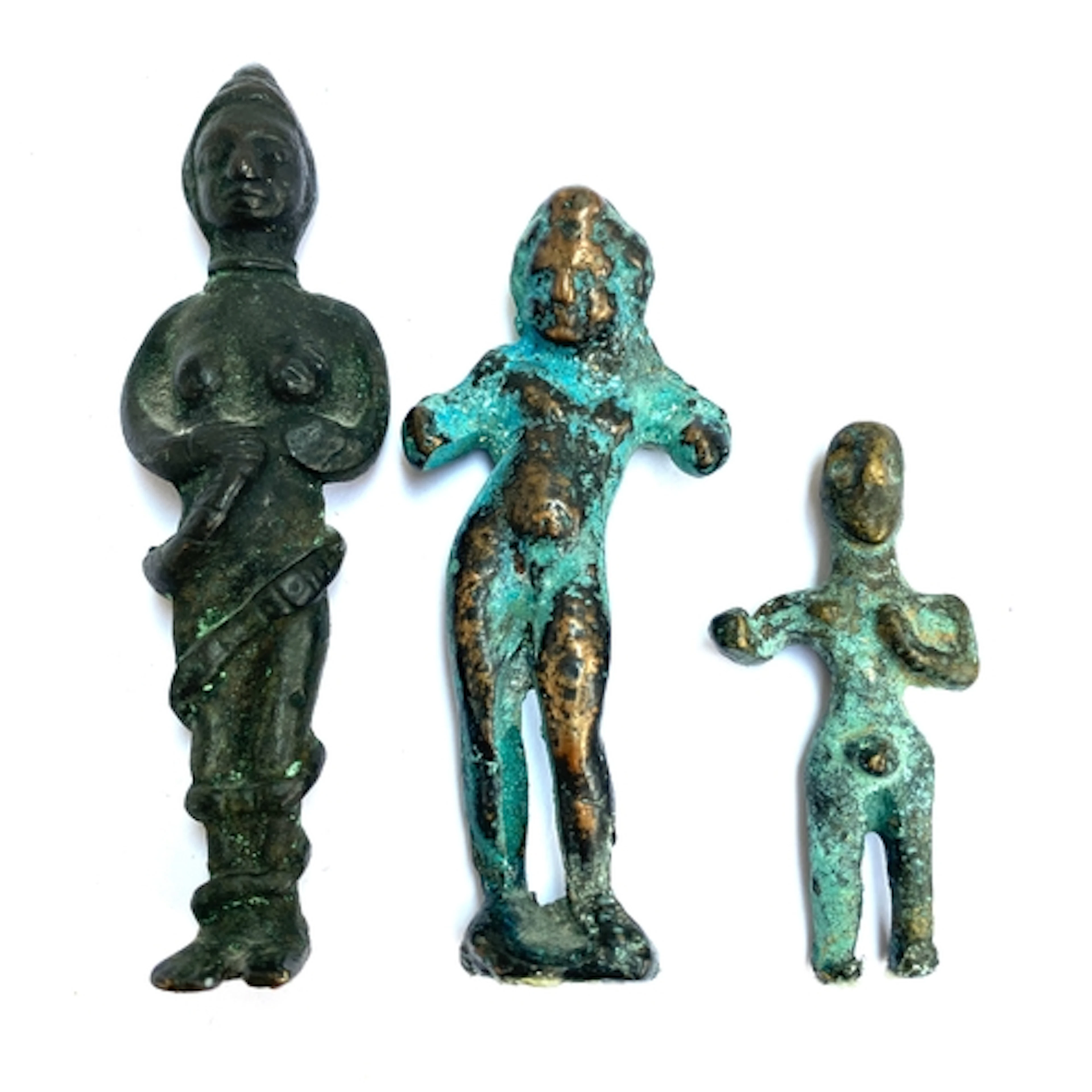 A Phoenician style bronze possibly depicting the Goddess Ast...
