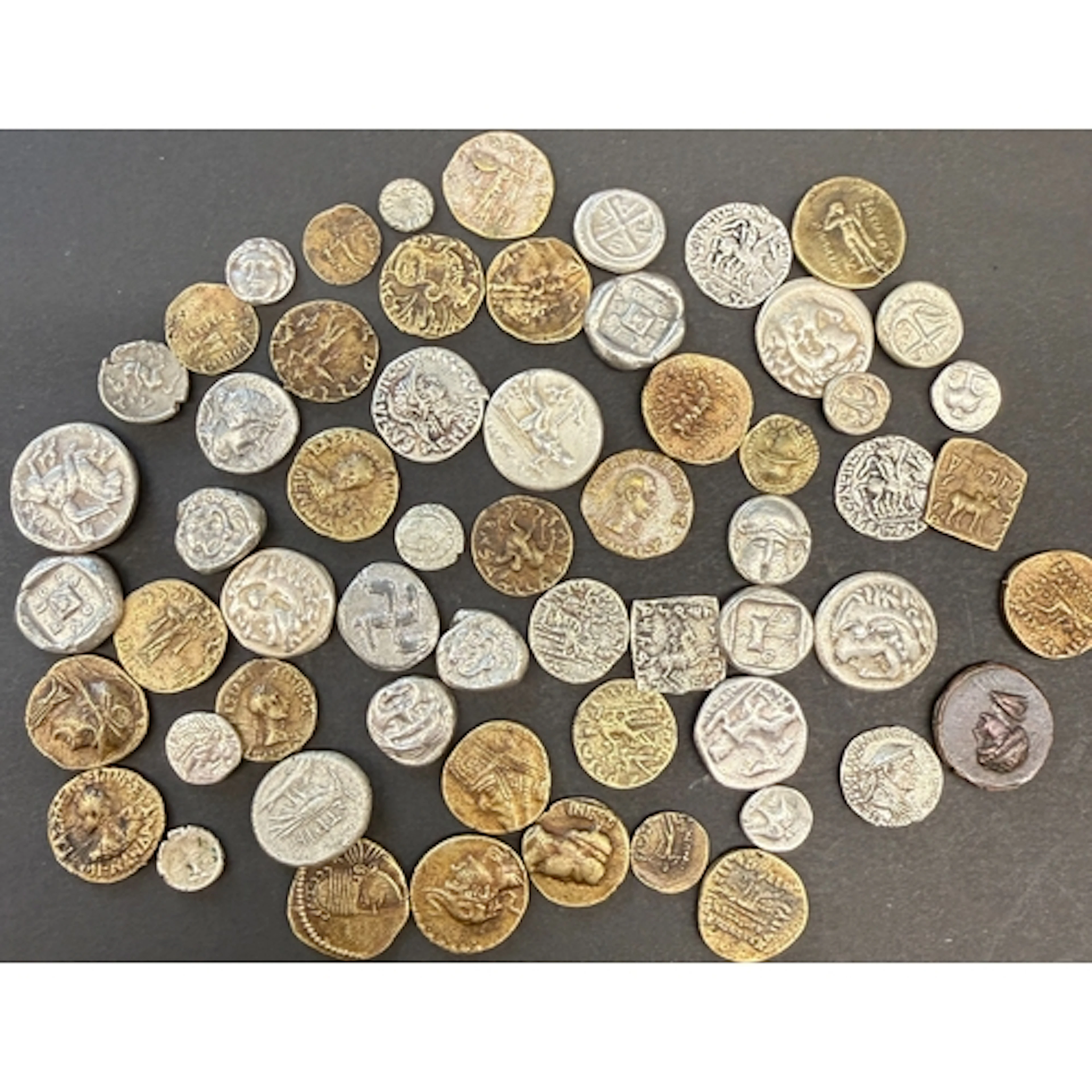 A group of sixty-eight Ancient Greek and Indo-Greek coin for...