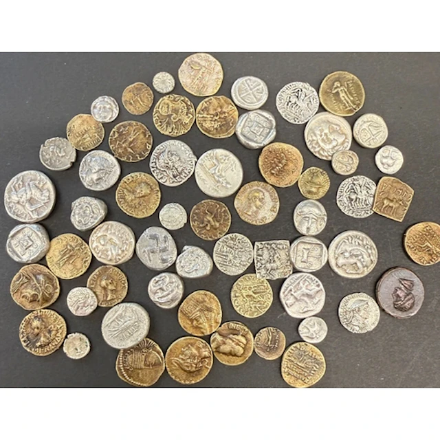 A group of sixty-eight Ancient Greek and Indo-Greek coin for...