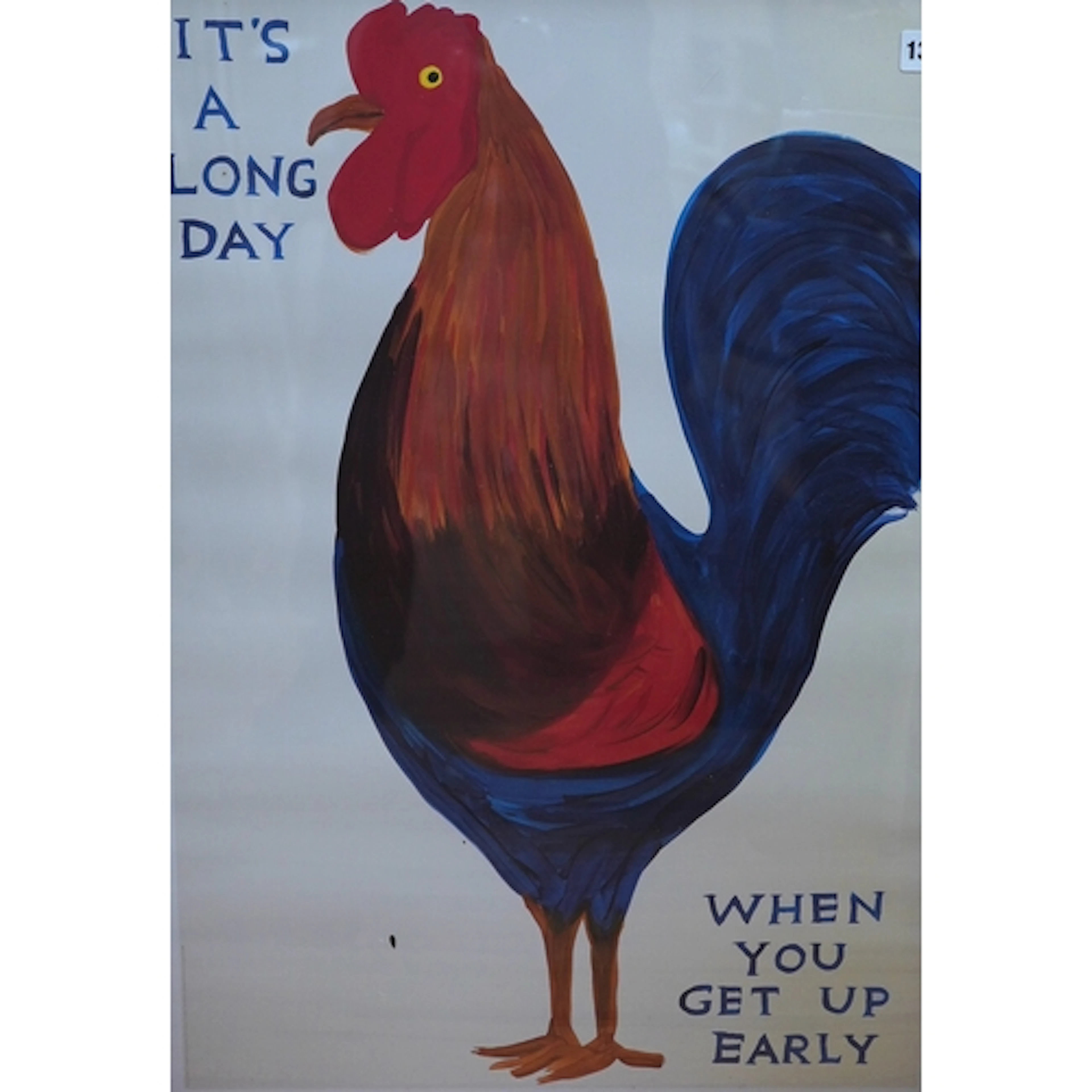 After David Shrigley (b.1968), 'It's a Long Day When You Get...