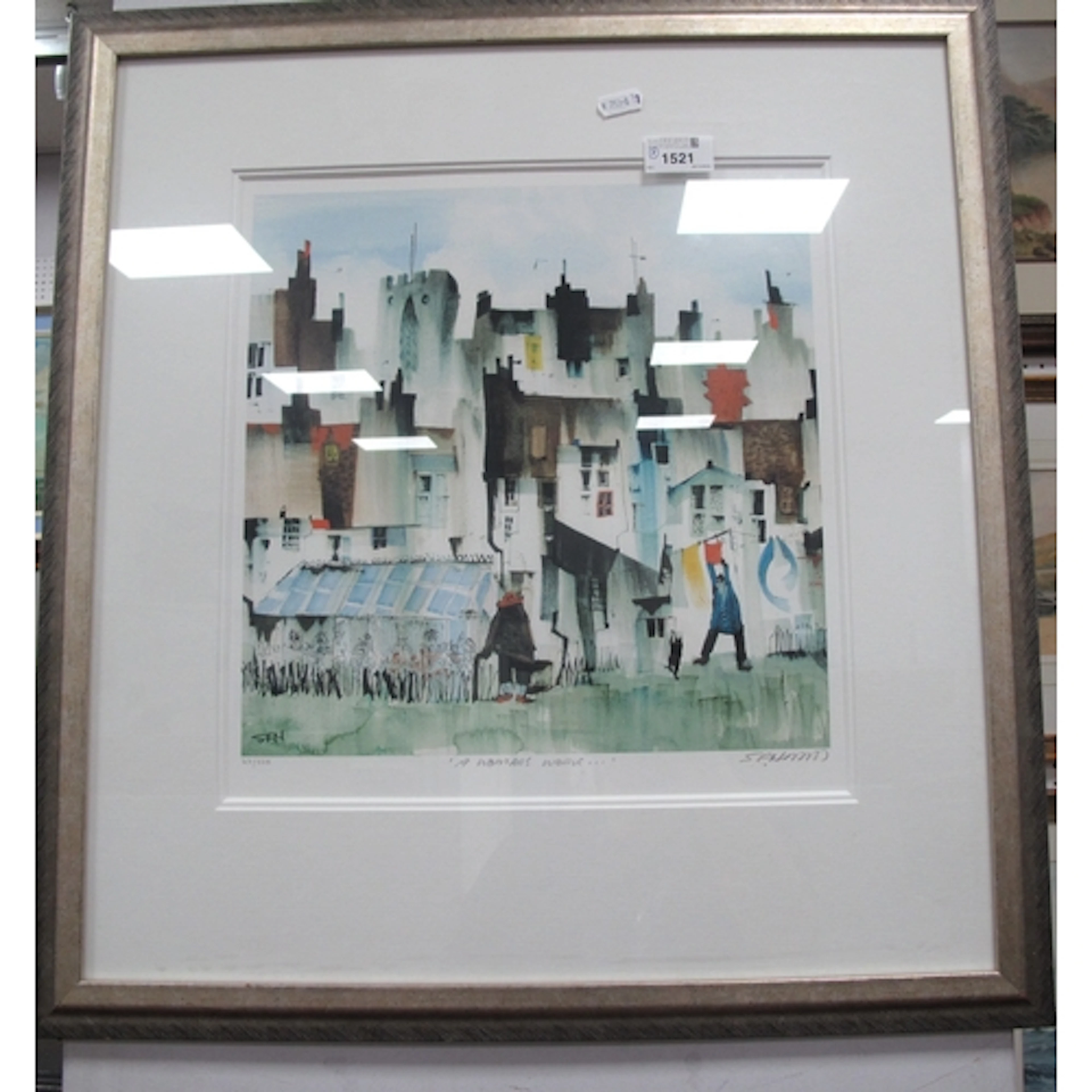 Quantity of framed prints, including Sue Howells "A Woman's ...