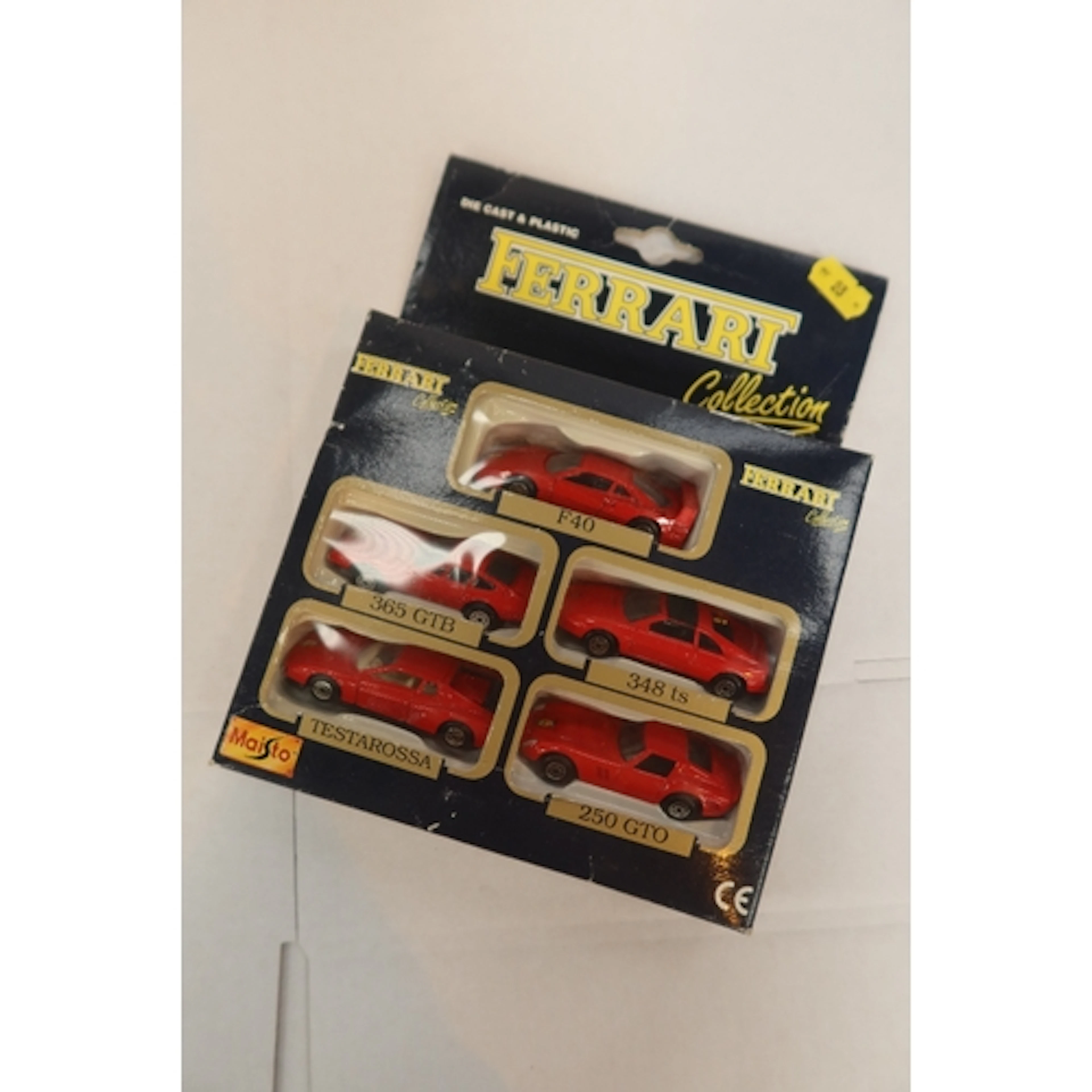 Boxed 5 Car cast Farrari Collections