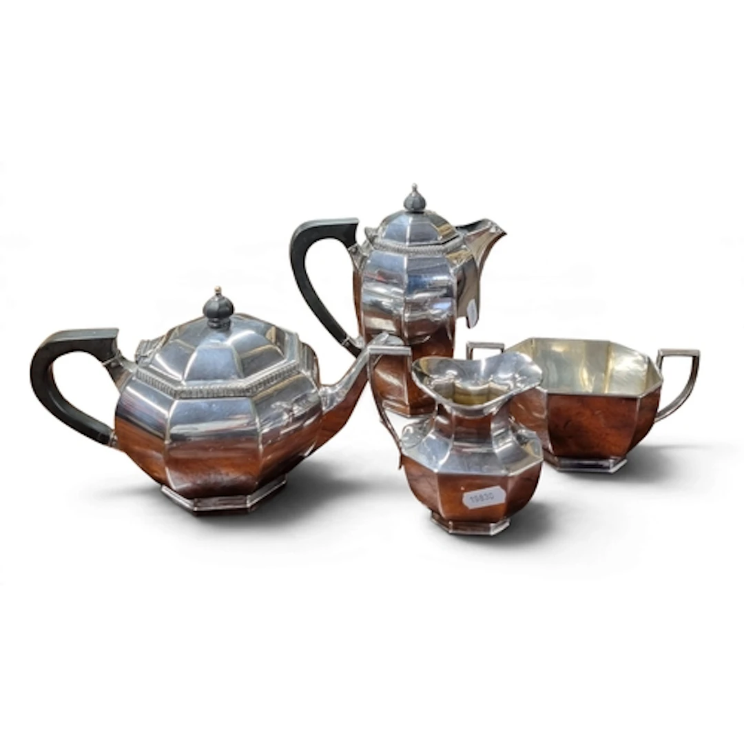 A good quantity of Silverplate to include Tea sets, Cutlery ...
