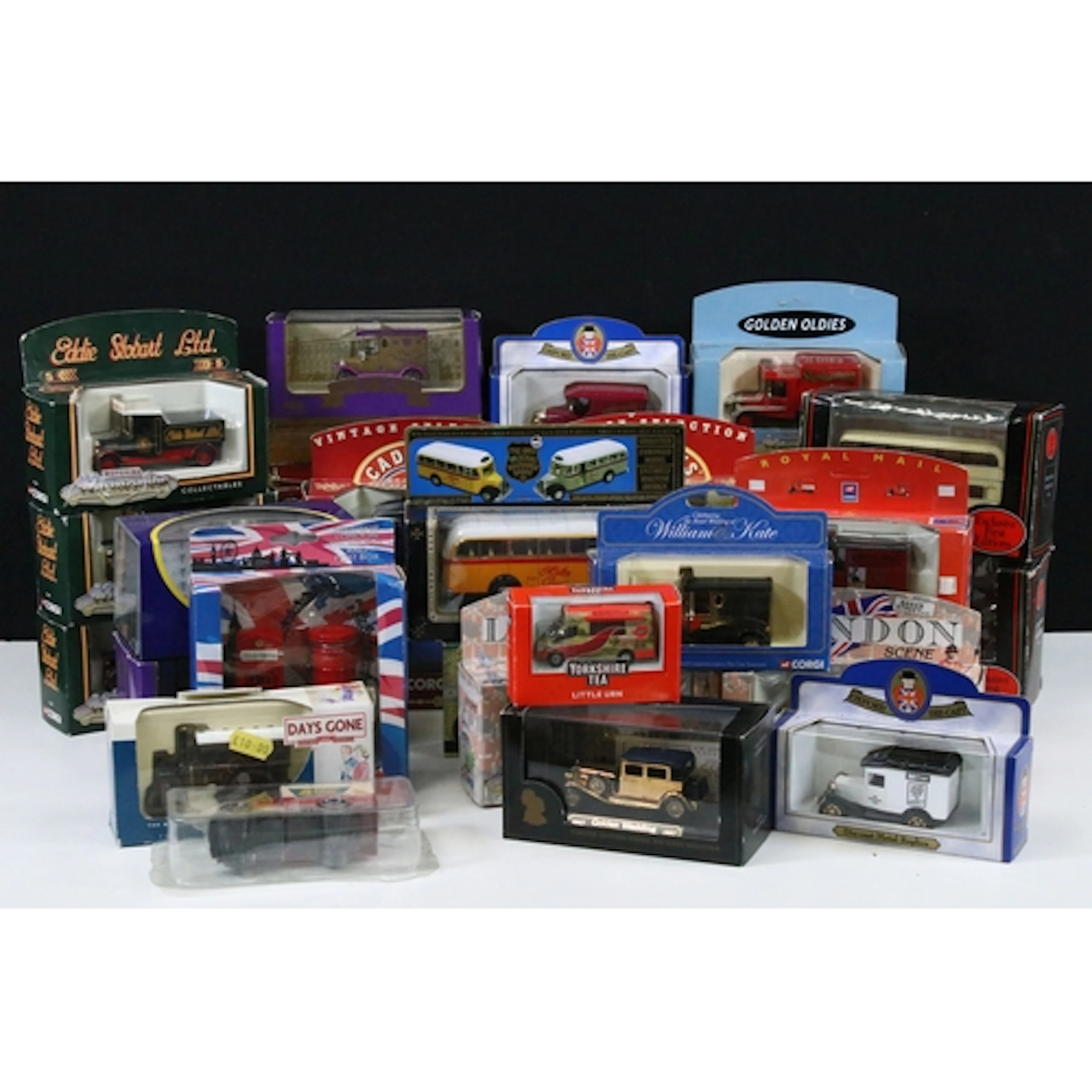 42 Boxed diecast models to include 4 x Corgi Golden Oldies, ...