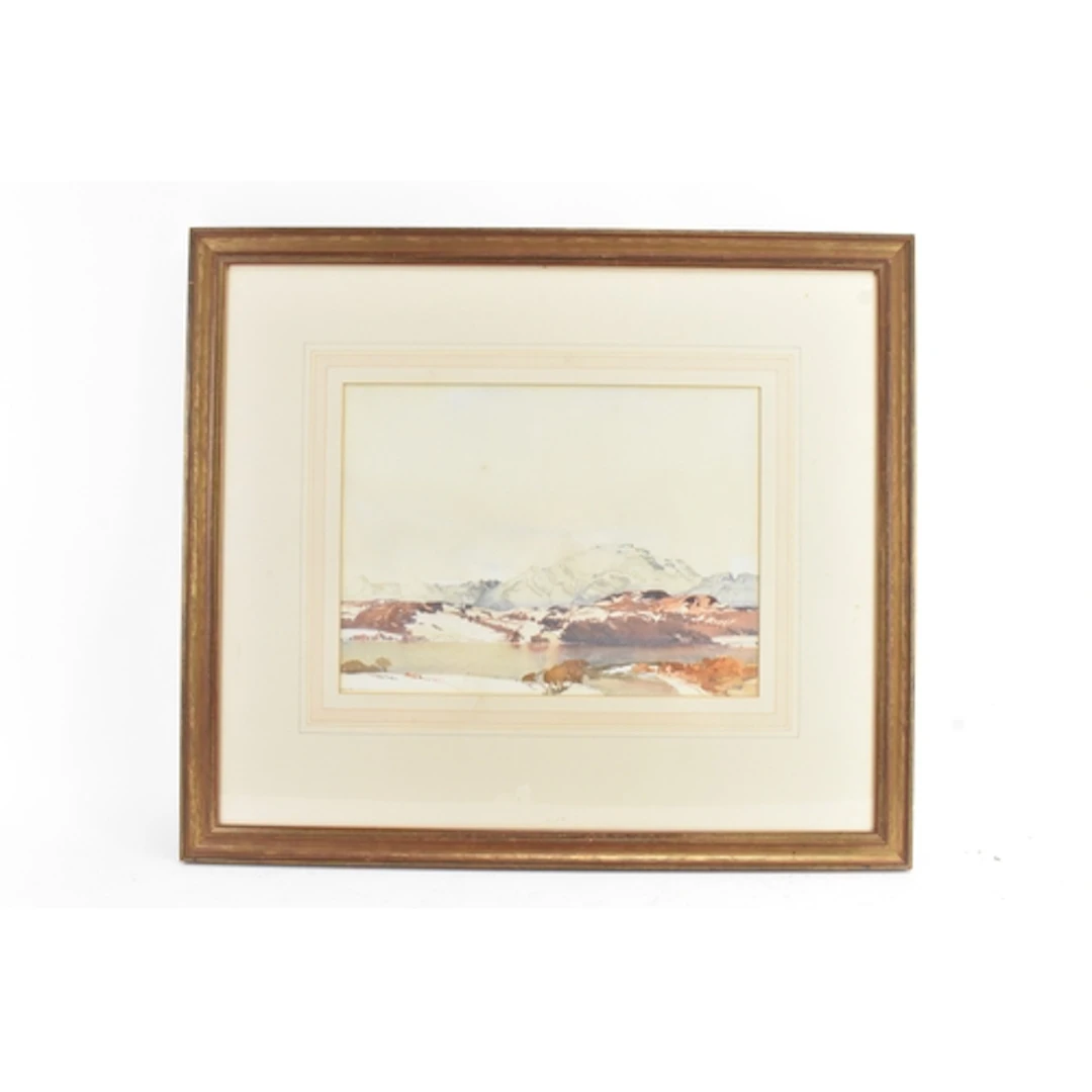 William Russell Flint (1880-1969) A watercolour depicting a ...
