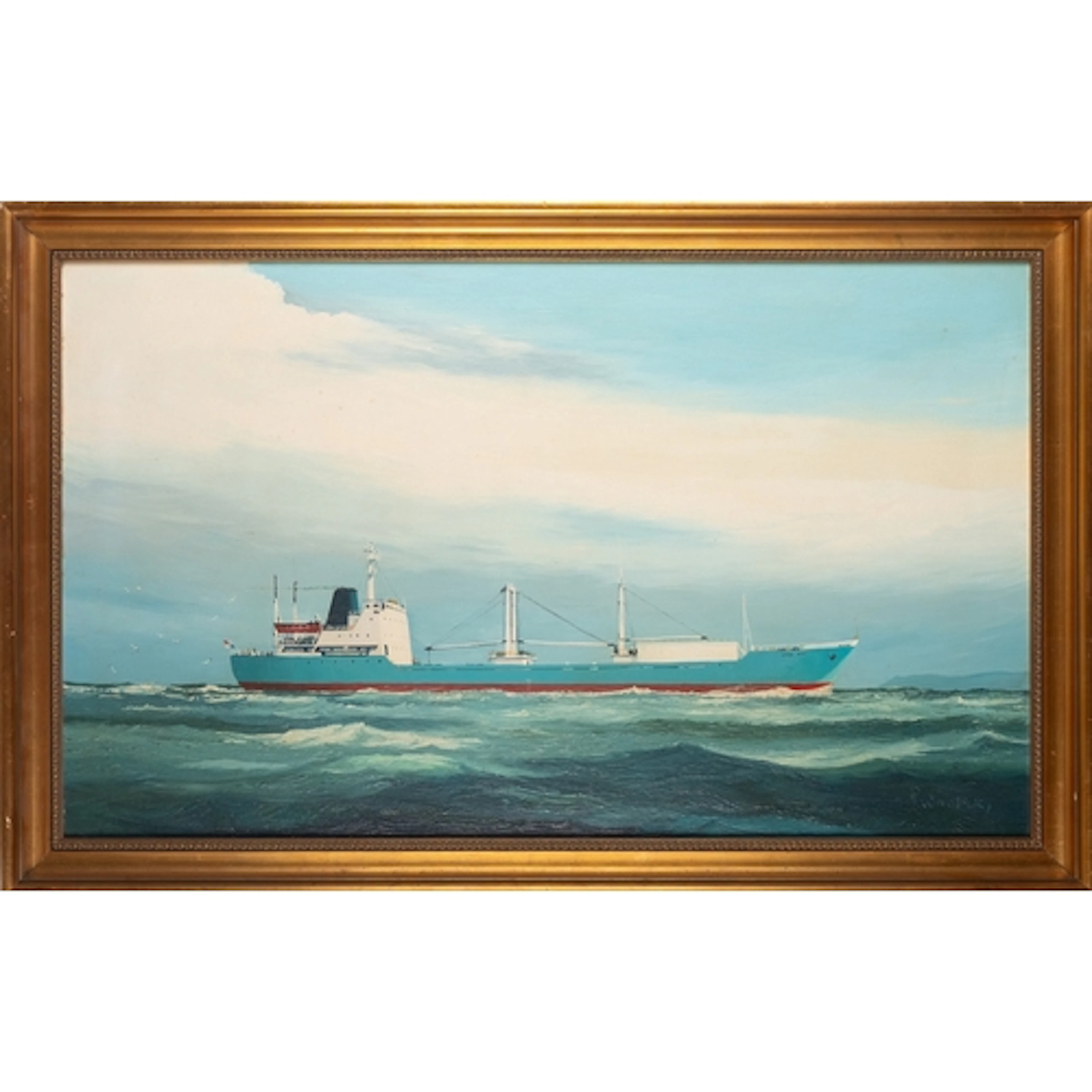 Edward Ivermee (20th Century) - 'Tug ''Turmoil''' - Oil on...