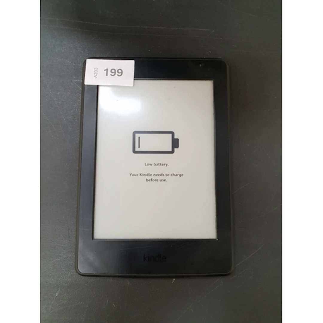 AMAZON KINDLE PAPERWHITE screen scratched Note: It is the bu...