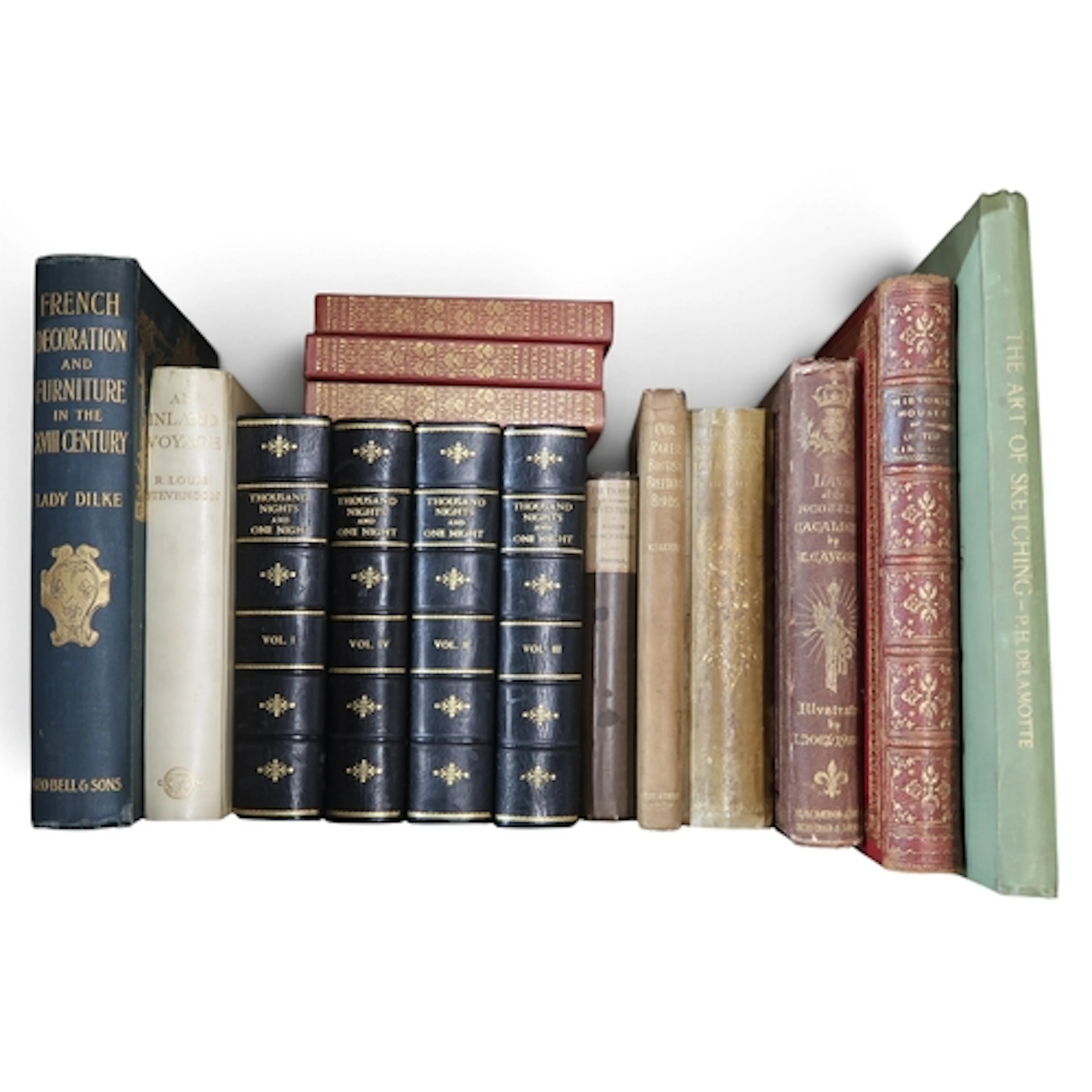 MIXED LITERATURE Stevenson (Robert Louis) An Inland Voyage L...