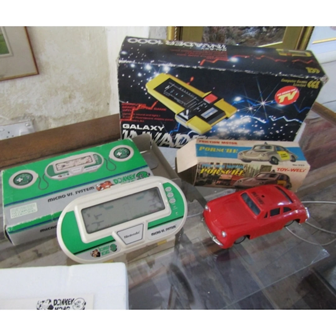 Various Vintage Childs' Toys Including Donkey Con and Galaxy...