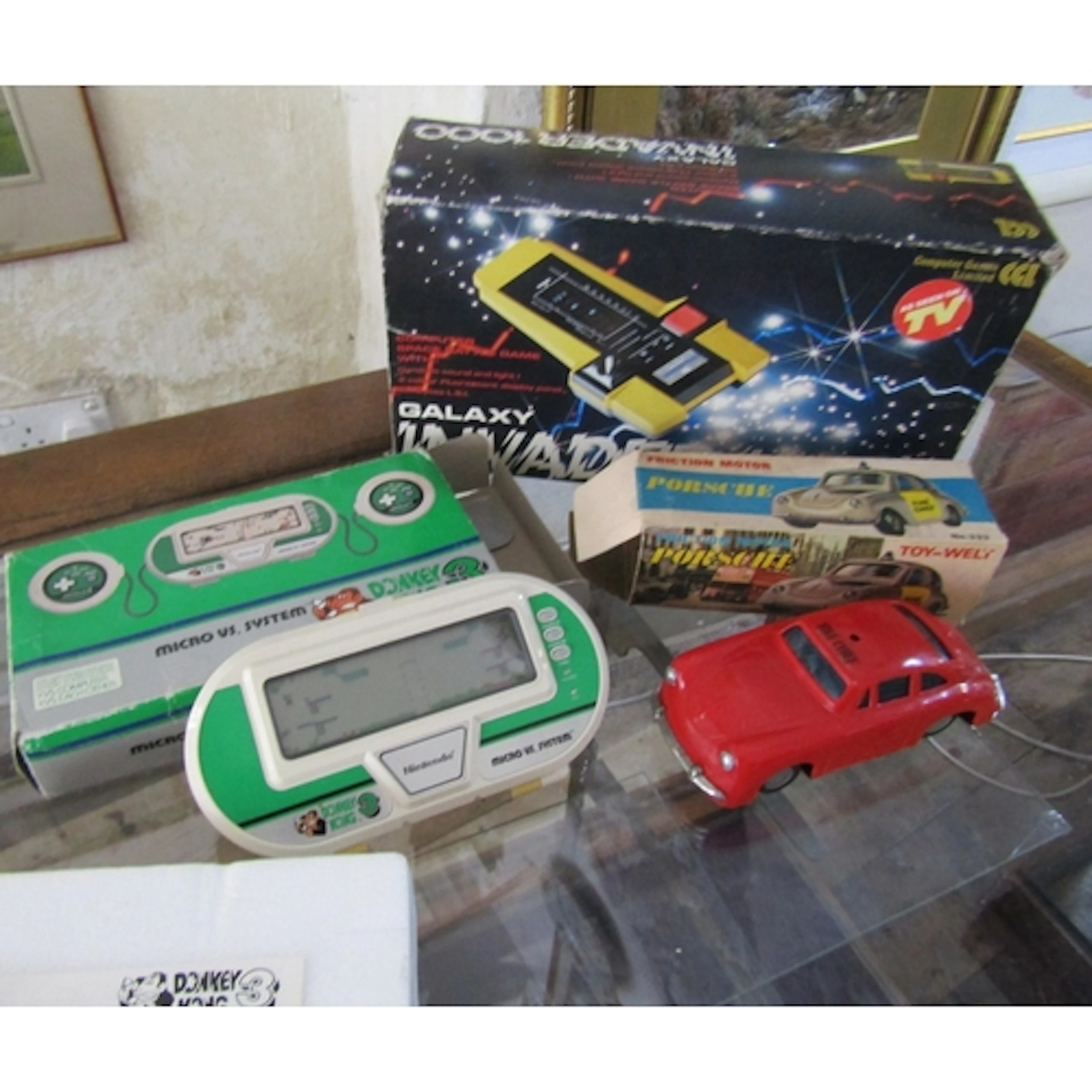 Various Vintage Childs' Toys Including Donkey Con and Galaxy...
