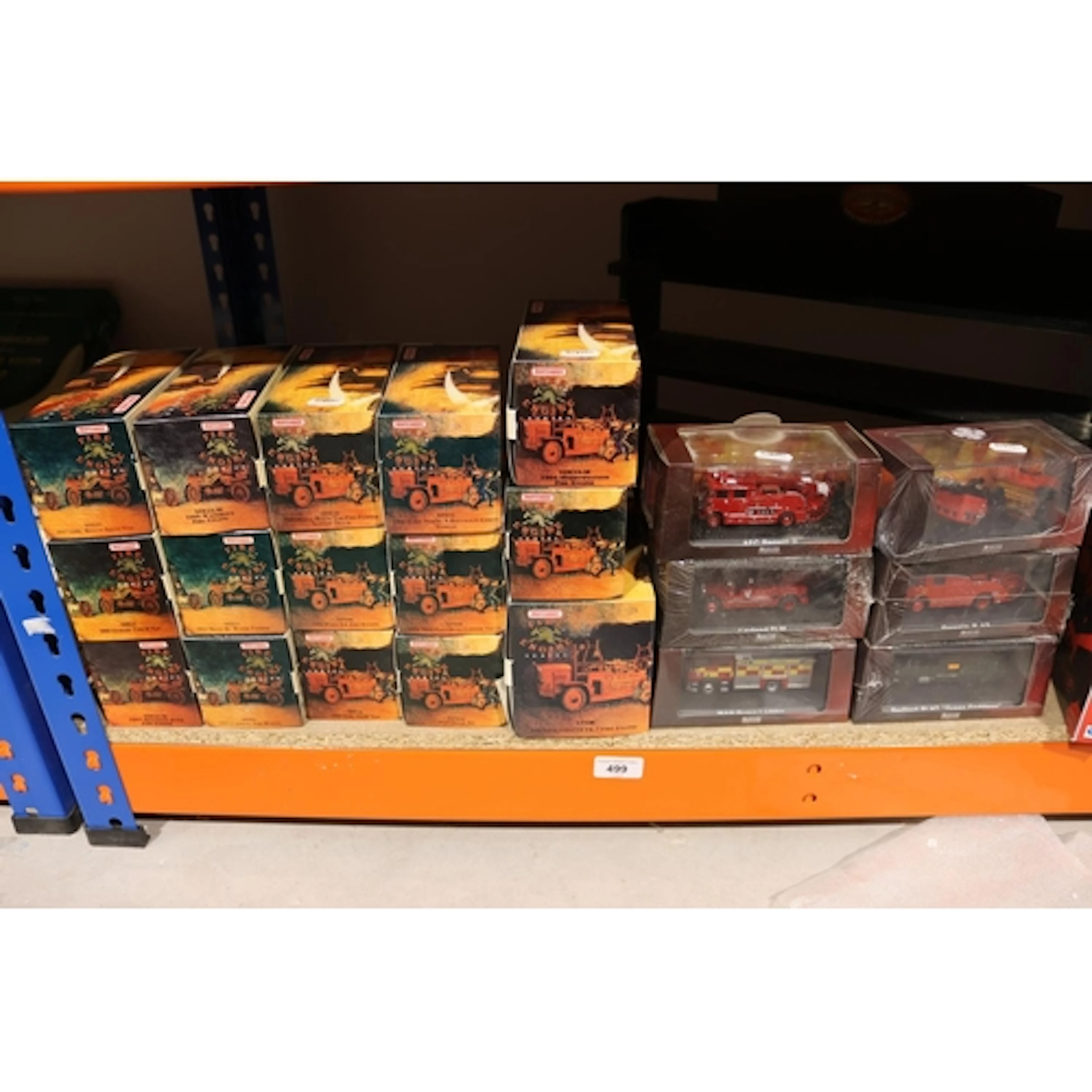 Fifteen Matchbox Fire Engine diecast model vehicles and six ...