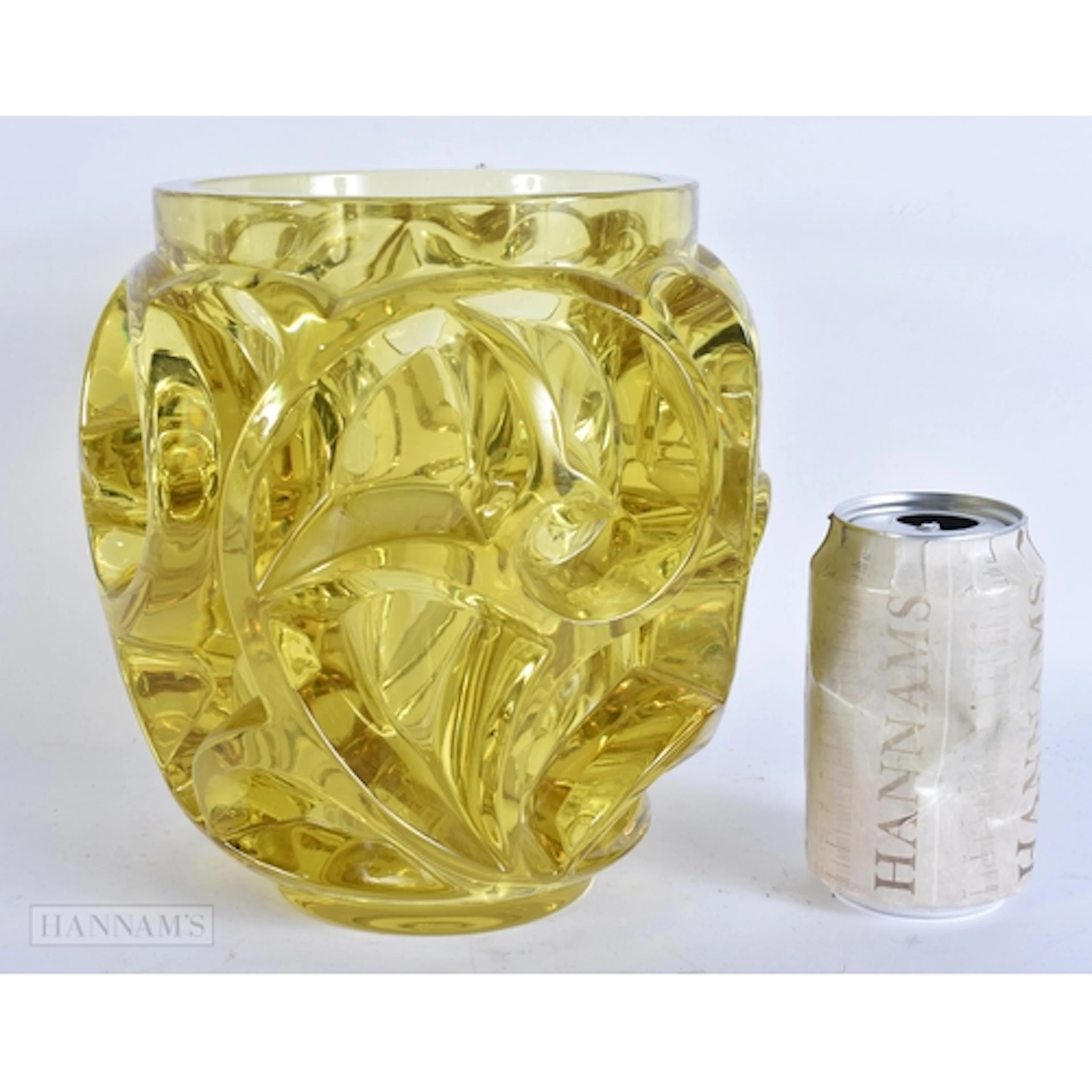 A LOVELY LIMITED EDITION FRENCH LALIQUE 'TOURBILLONS' GLASS ...
