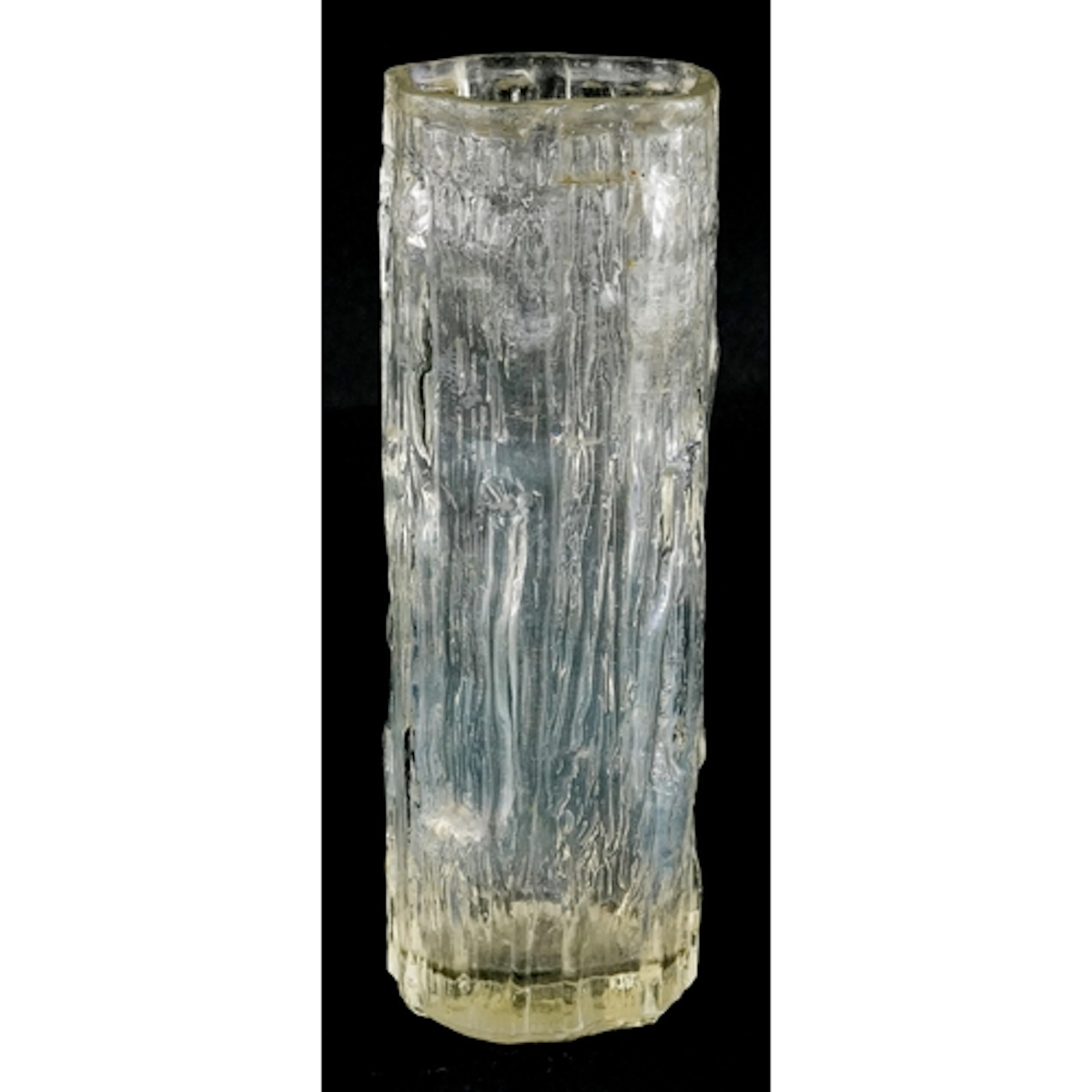 Ravenhead bark design vase, 17cm high.