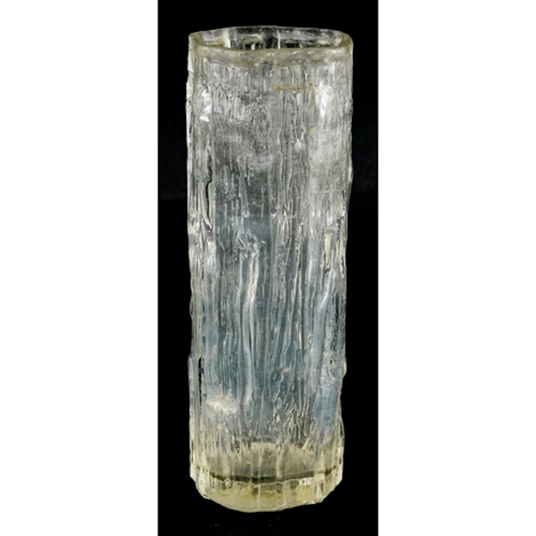Ravenhead bark design vase, 17cm high.