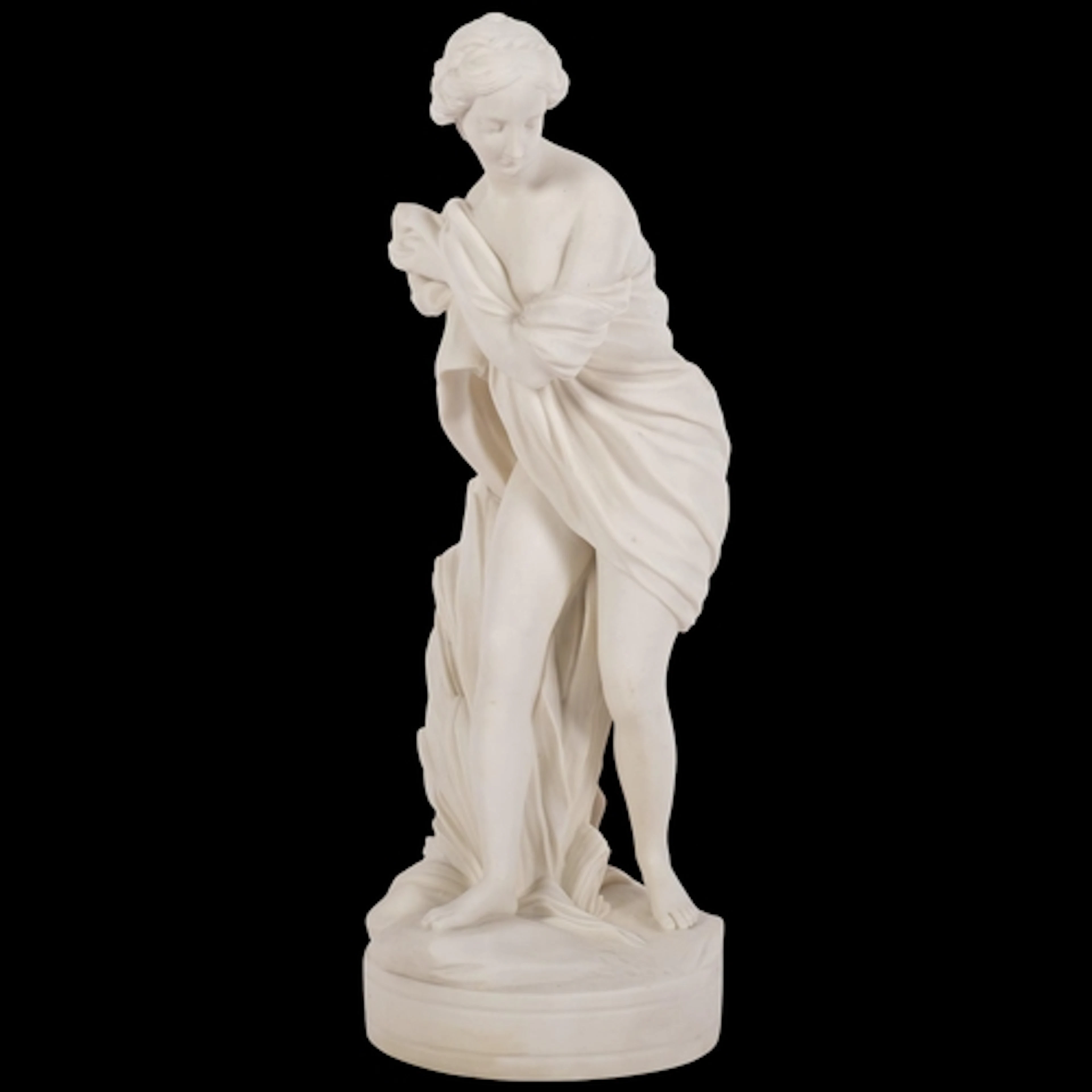 After étienne maurice falconet - a Parian Ware sculpture of ...