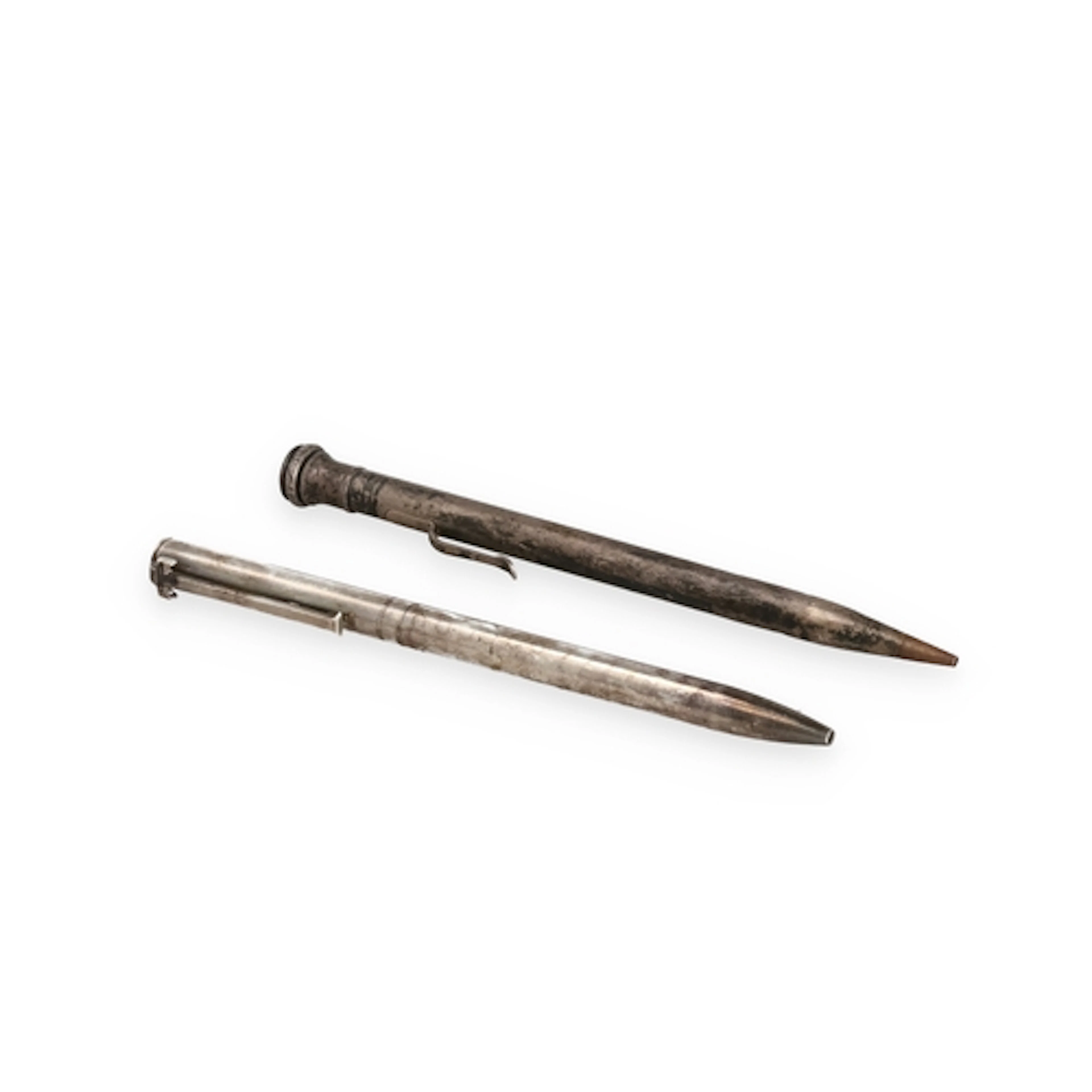 A TIFFANY AND CO 925 STERLING SILVER BALLPOINT PEN TOGETHER ...